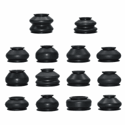 JNNJ 14 Stück Gummi-Staubschutzkappen Kugelgelenk, Universal Staubschutzkappen Für Kugelgelenke, Spurstangenkopf Manschetten Traggelenk Für Spurstangenkopf, Gelenk Kugelgelenk Staubkappen Für Auto Angebot bei HelloDeals