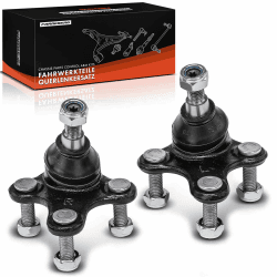 Frankberg 2x Traggelenk Vorne Kompatibel mit A3 8P1 Alle Motor 2003-2012 Golf Plus 521 5M1 Alle Motor 2004-2013 Superb II 3T4 Alle Motor 2008-2015 Replace# 1K0407365C Angebot bei HelloDeals