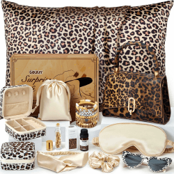 G.C Geschenke für Frauen, Geburtstagsgeschenk für Frauen mit Handtasche, Kissenbezug, Ätherisches Kaffeeöl, Armbänder, Wellness Geschenkset für Freundin Mama Geschenk Set für Muttertag Weihnachtstag