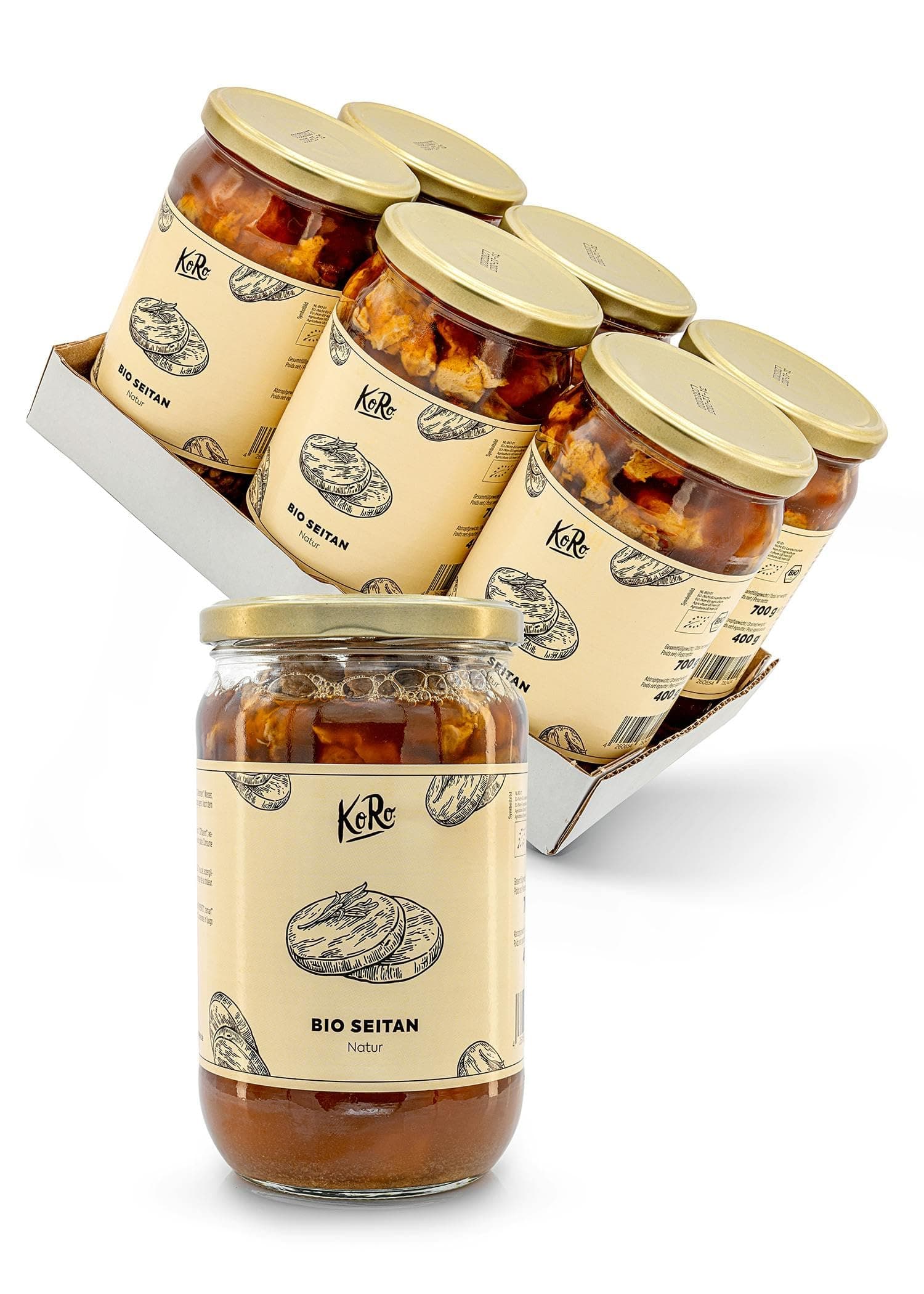 KoRo - Bio Seitan 6 x 400 g Angebot bei HelloDeals