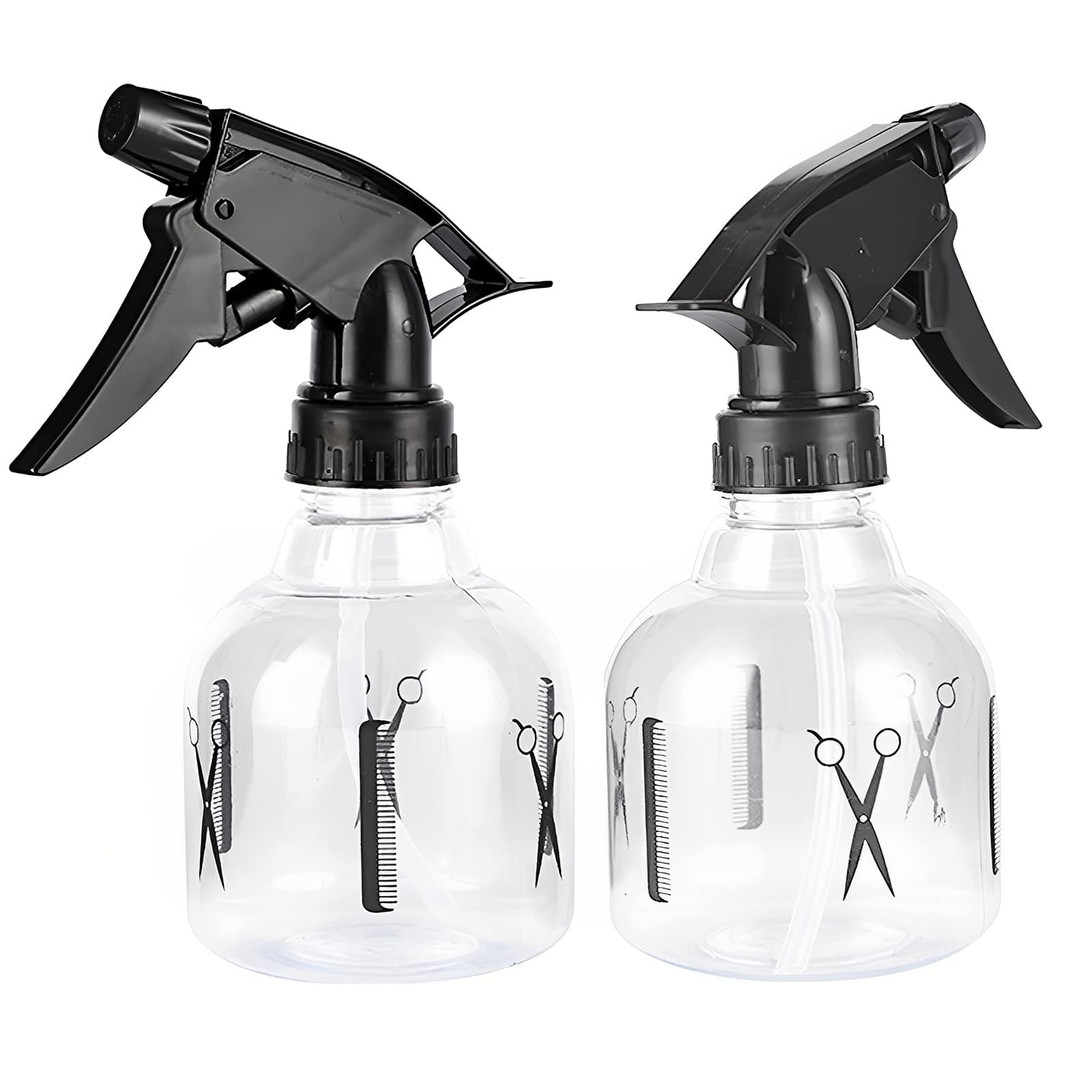 2 Stück Sprühflasche klein 250ml Zerstäuber Sprühflaschen Haare Pflanzen Transparent Leere Wassersprühflasche Pflanzensprüher für Blumen Angebot bei HelloDeals