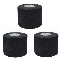 Feisate Halskrause Friseur 3 Rollen 300 Blatt, Friseur Halskrause Papier, Friseur Kreppband Hals, Hals Papier Friseur, Schwarz Angebot bei HelloDeals