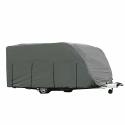 HBCOLLECTION Atmungsaktiv Stabil Schutzhülle für Wohnwagen 5,20 m Länge (2,25 x 2,20 m/Breite x Höhe) Angebot bei HelloDeals