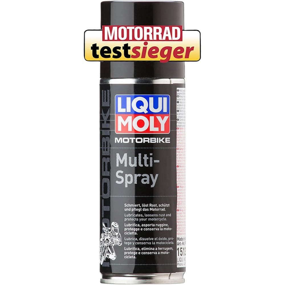 LIQUI MOLY Motorbike Multispray | 200 ml | Motorrad Korrosionsschutz | Rostlöser | Art.-Nr.: 1513, farblos