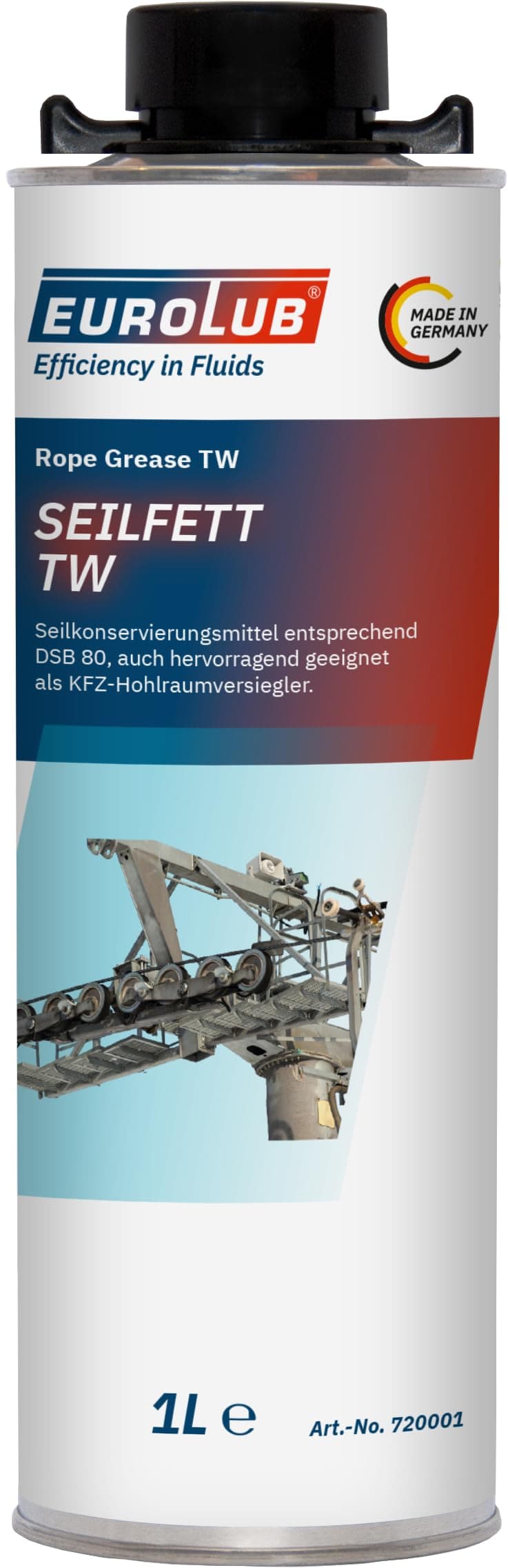 EUROLUB 720001 Seilfett Hohlraumversiegelung, TW Hohlraumversiegelung, 1 Liter Angebot bei HelloDeals