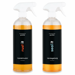 RustIT Rostaktivator | Für jede Art von oxidierbaren Metallen | Schnelle und einfache Anwendung | Powered by goodlab (Bundle) Angebot bei HelloDeals