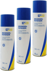 ILODA 3X cartechnic Bremsenreiniger Spray 500ml, Entfetter, Ölentferner, Fettentferner Angebot bei HelloDeals