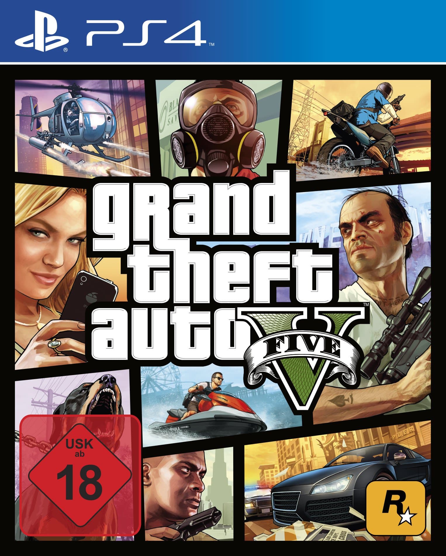 Grand Theft Auto V - Standard Edition [PlayStation 4] Angebot bei HelloDeals