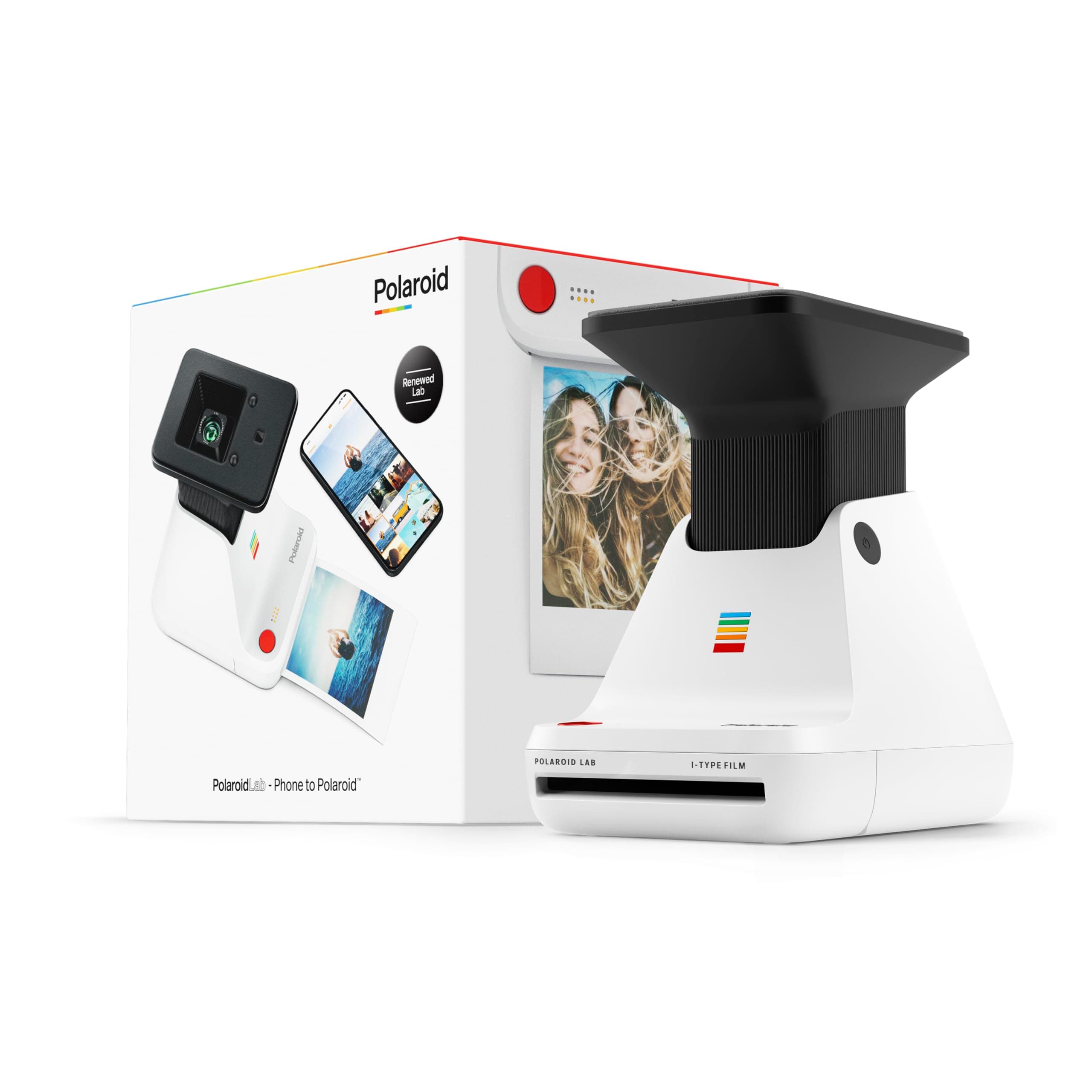 Polaroid - Polaroid Lab Sofortdrucker - Weiß (Generalüberholt) Angebot bei HelloDeals
