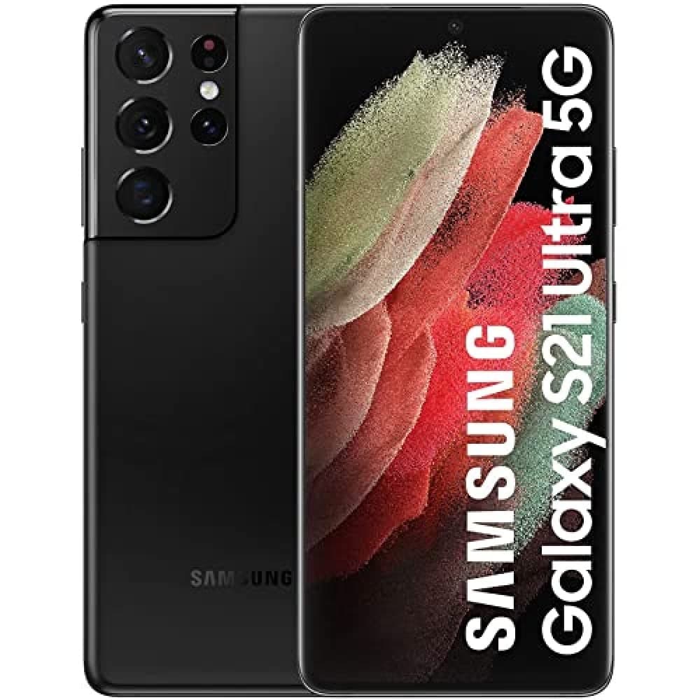 Samsung Galaxy S21 Ultra 5G 128 GB Schwarz Dual SIM (Single Sim+ e-Sim) (Generalüberholt) Angebot bei HelloDeals