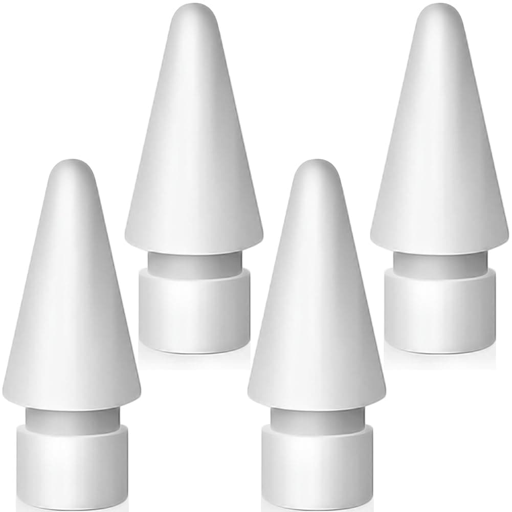 4 Stück Spitzen für Apple Pencil Spitze, Hochempfindliche Ersatzspitzen Spitze für Apple Pencil 2. Generation/ 1. Generation/USB C/Pro Pencil Tipps 4 Stück Weiß Angebot bei HelloDeals