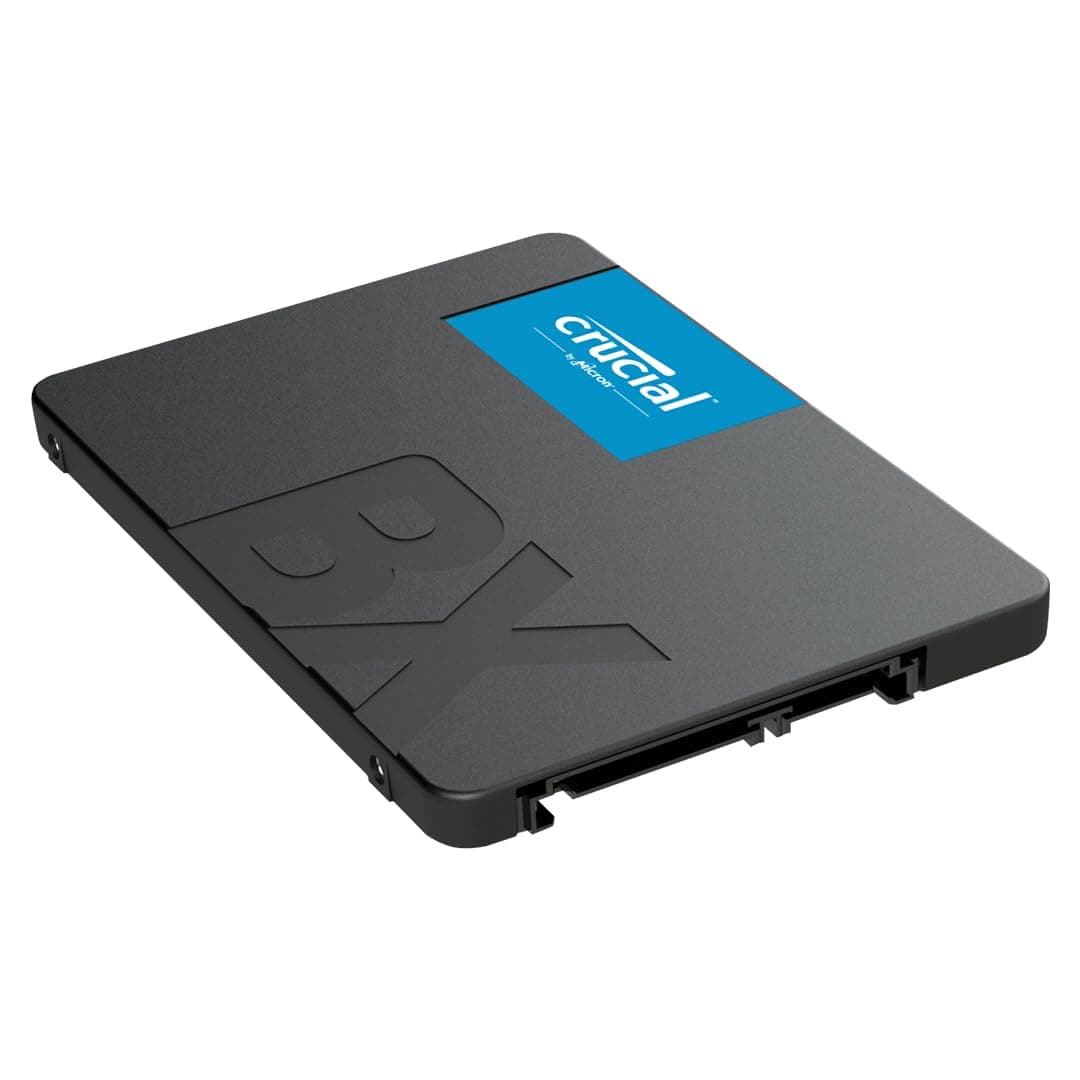 Crucial BX500 SATA SSD 1TB, 2,5" Interne Festplatte, bis zu 540 MB/s, 1TB SSD kompatibel mit Laptop und Desktop (PC), 3D NAND, Dynamische Schreibbeschleunigung - CT1000BX500SSD101 Angebot bei HelloDeals