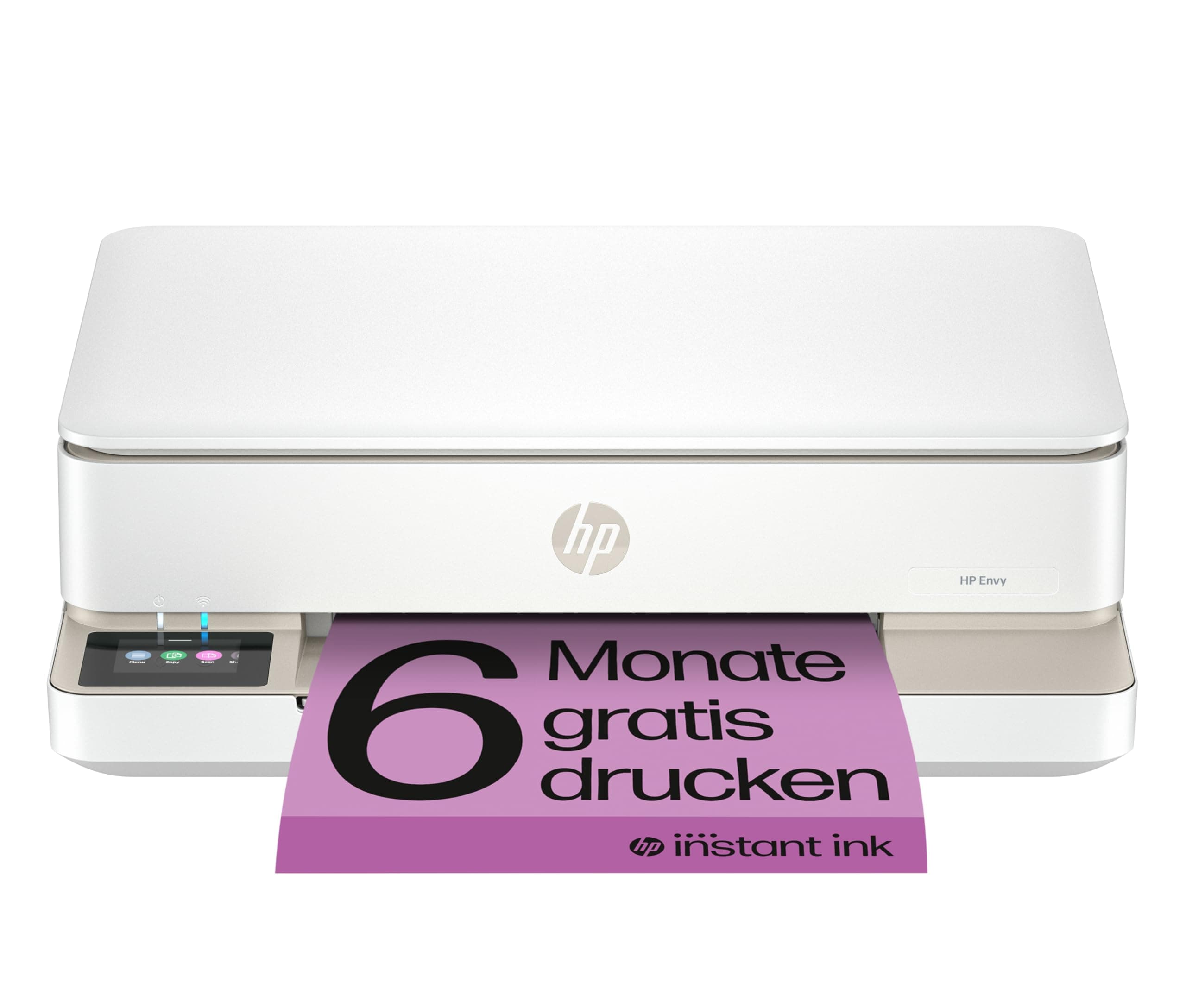 HP ENVY 6120e , Multifunktionsdrucker, 6 Monate gratis drucken mit HP Instant Ink inklusive, Drucken, Kopieren, Scannen, Mobiler Faxversand, Wi-Fi, Beidseitiger Druck Angebot bei HelloDeals
