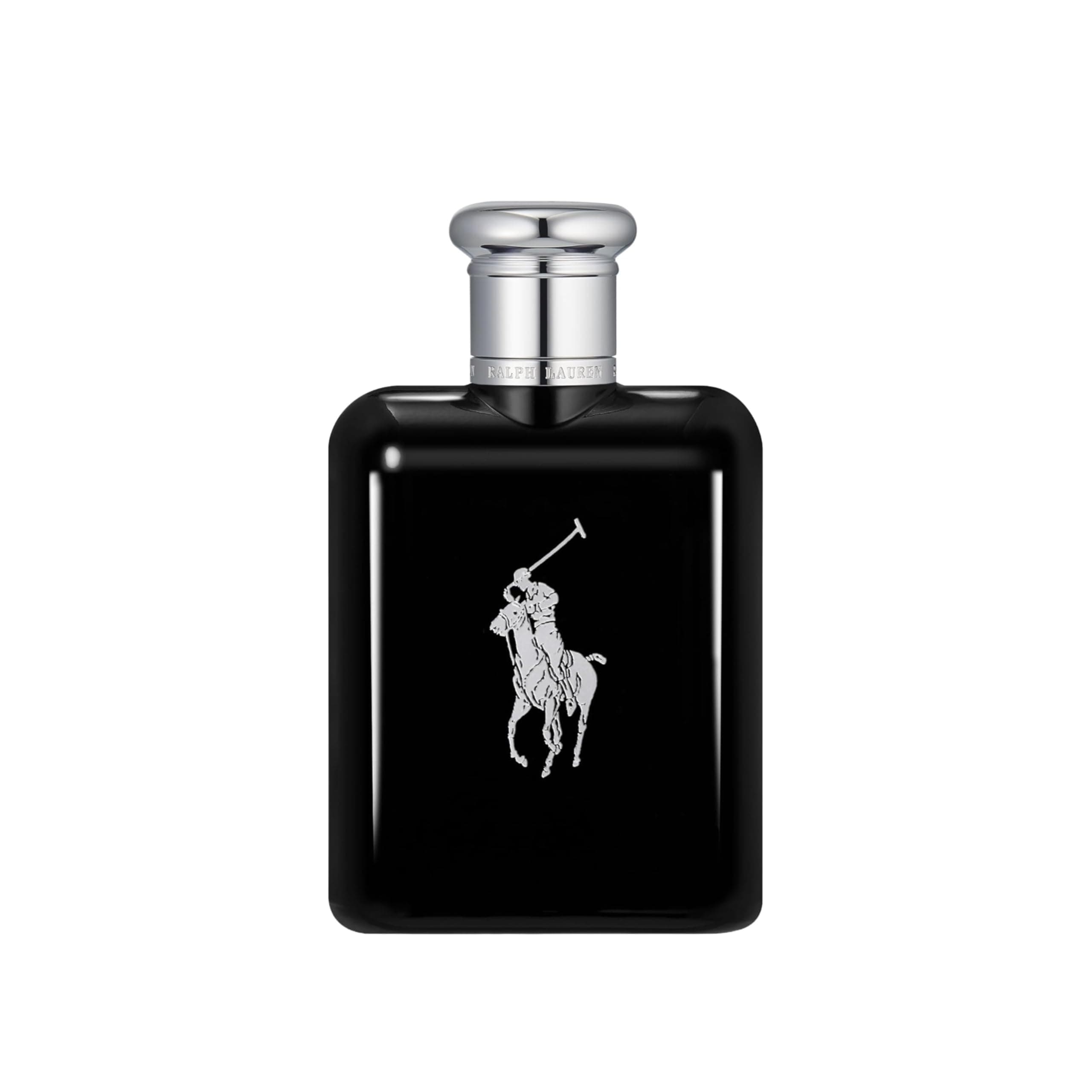 Ralph Lauren Polo Black Eau de Toilette für Herren, holzig-aromatischer Duft mit Patchouli & Mango, für moderne Männer Einzeln 125 ml (1er Pack)