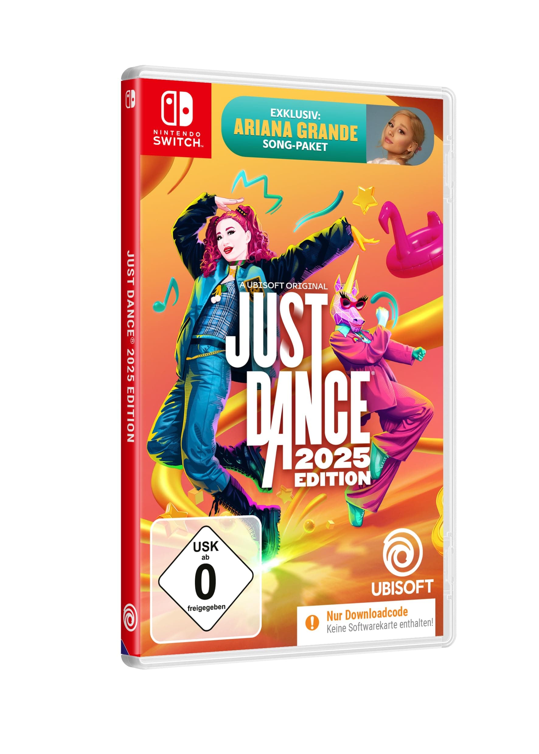 Just Dance 2025 Edition (Code in a Box) – [Nintendo Switch] – Spielbar auf Nintendo Switch 2 Nintendo Switch Standard Edition Angebot bei HelloDeals