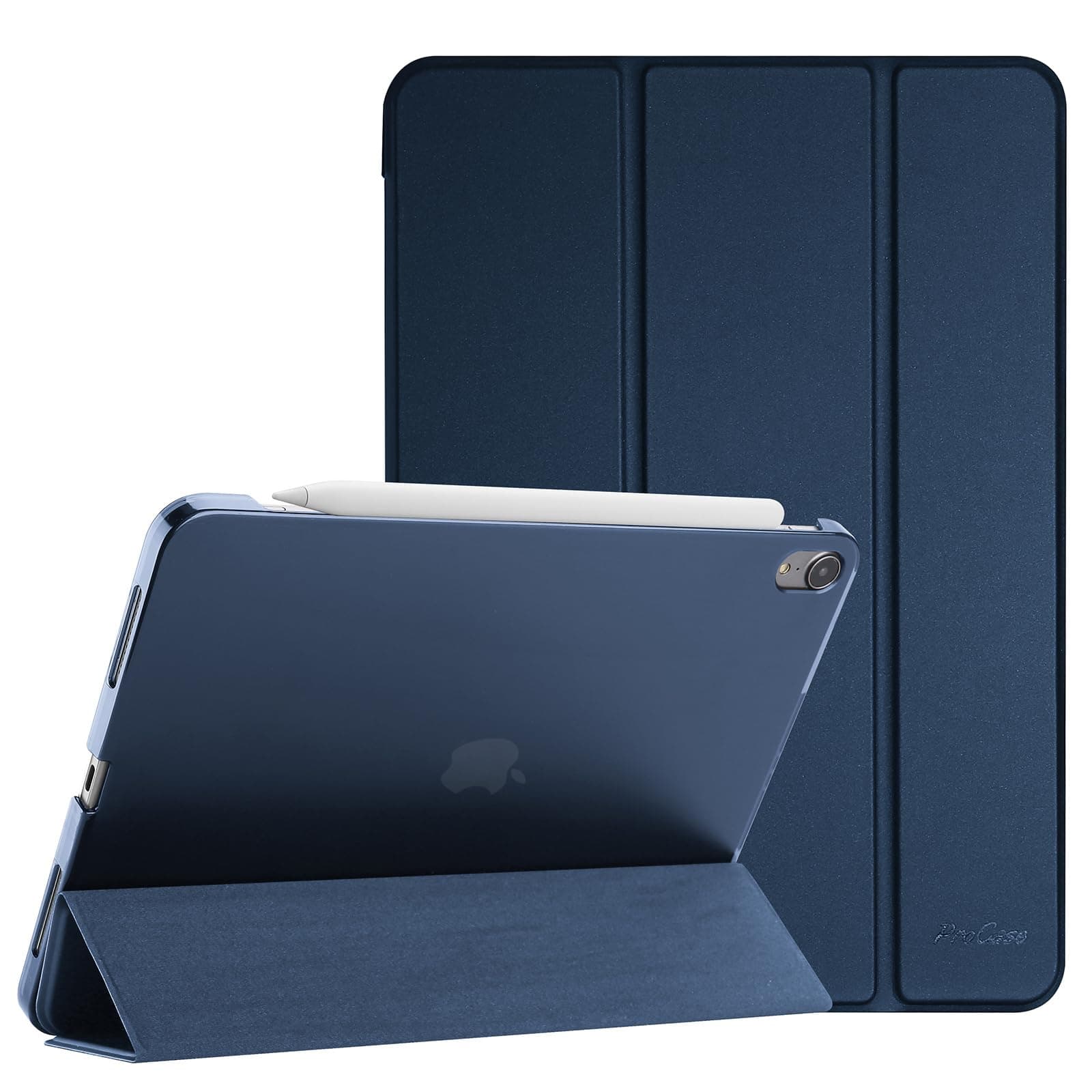 ProCase Hülle für iPad Air 11 Zoll (M3/M2 2025/2024)，iPad Air 6/5/4 Gen 10,9 Zoll (2022/2020),Schutzhülle Smart Case Cover -Navy Angebot bei HelloDeals