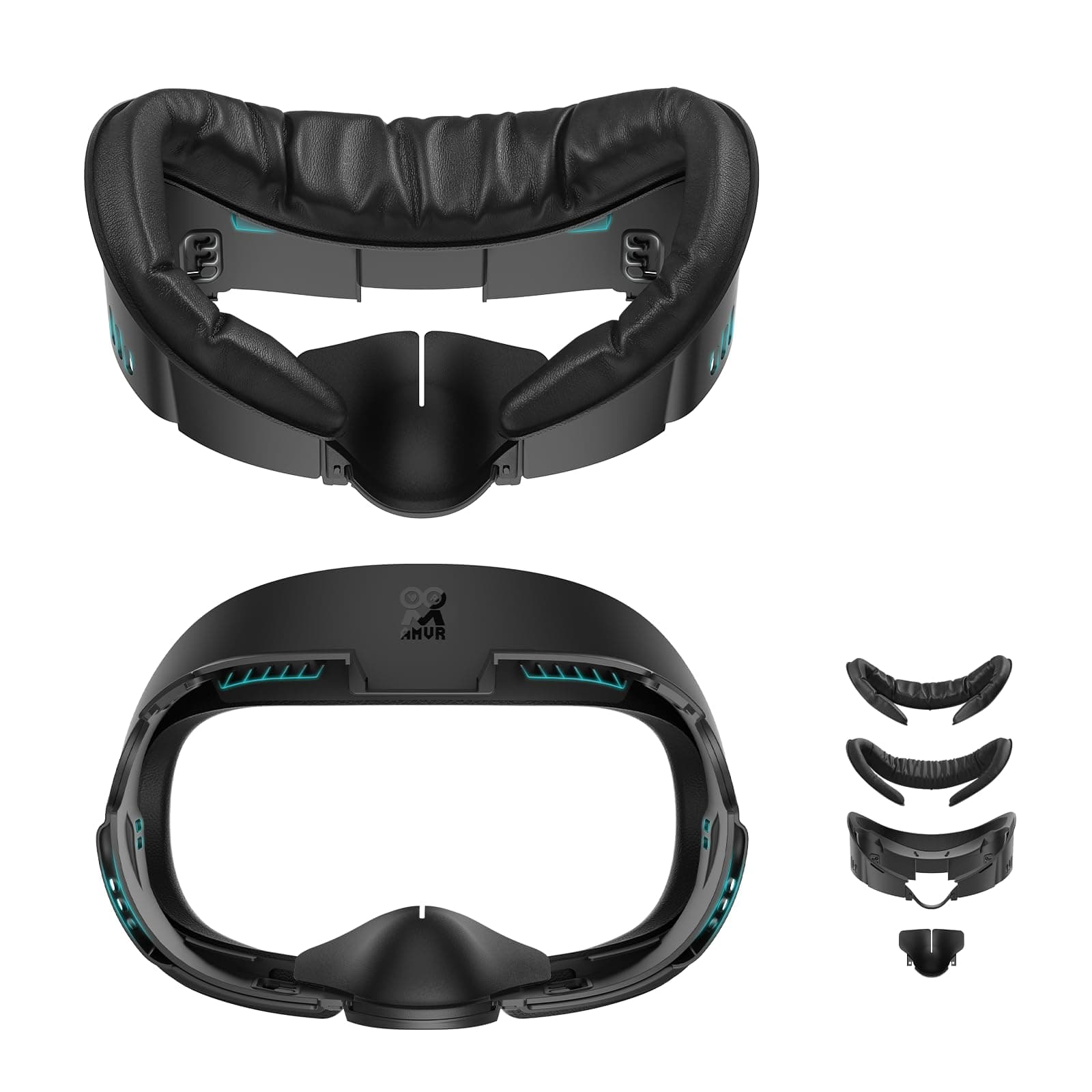 AMVR Face Cover Pad Facial Interface kompatibel mit Meta/Oculus Quest 3 Zubehör, mit weichem PU Face Cushion Pad Replacement und Ice Silk Cotton. Nicht kompatibel mit Meta Quest 3S Facial Interface&Face Pad Angebot bei HelloDeals