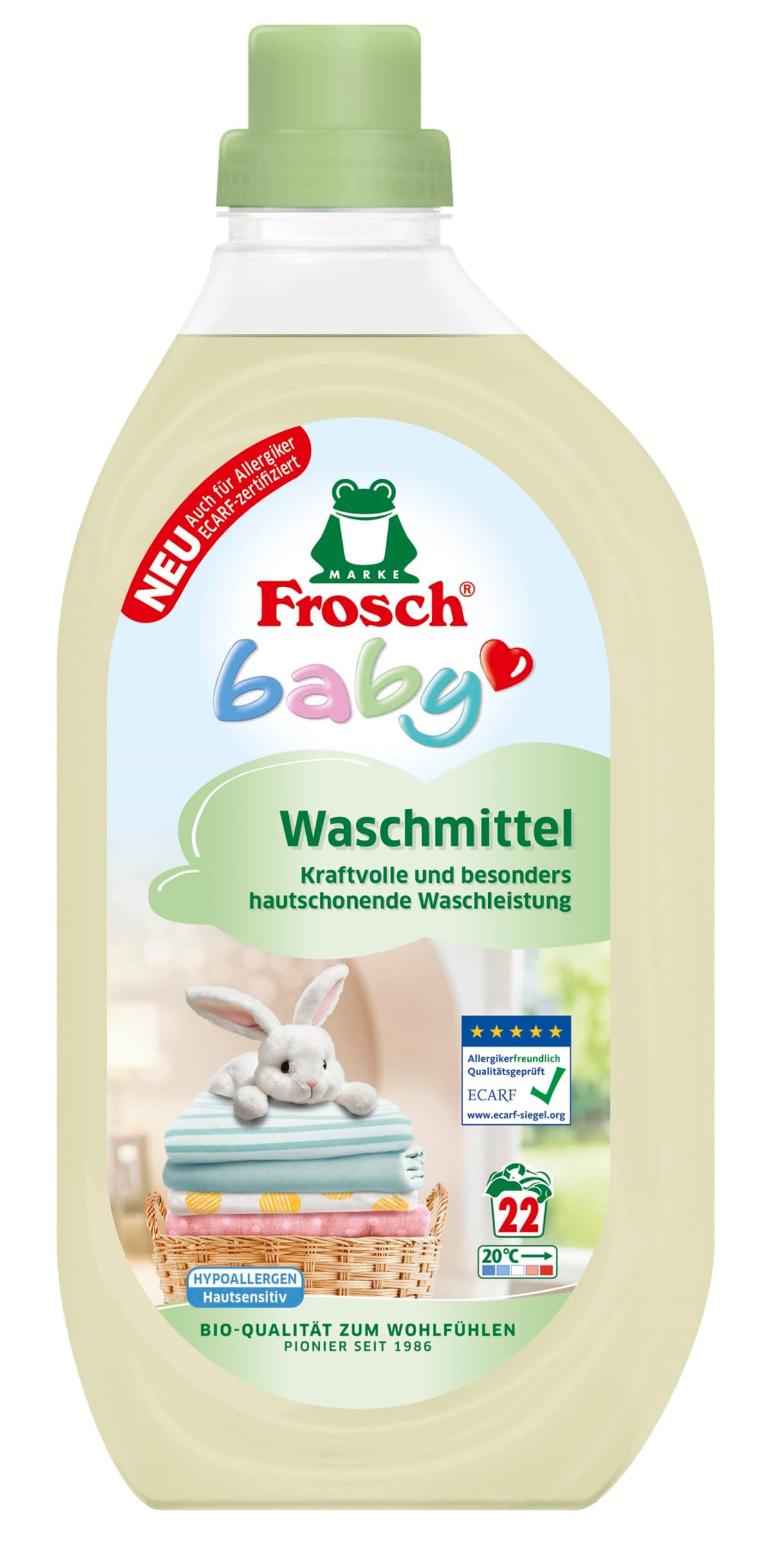 Frosch Baby Waschmittel 1,5 L Angebot bei HelloDeals