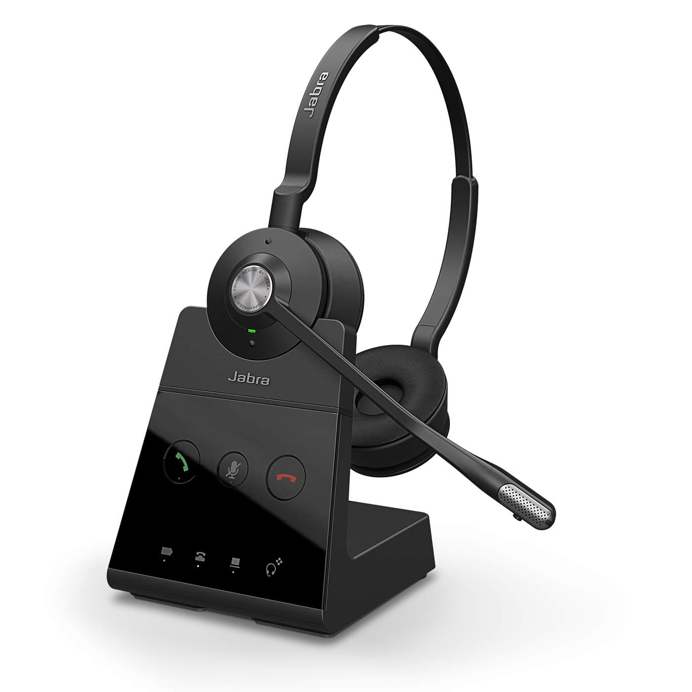 Jabra Engage 75 On-Ear Dect Stereo Kopfhörer - Skype for Business zertifiziert, mit Noise-Cancelling für Tischtelefone und Softphones - schwarz - EU-Version schwarz Engage 75 Angebot bei HelloDeals