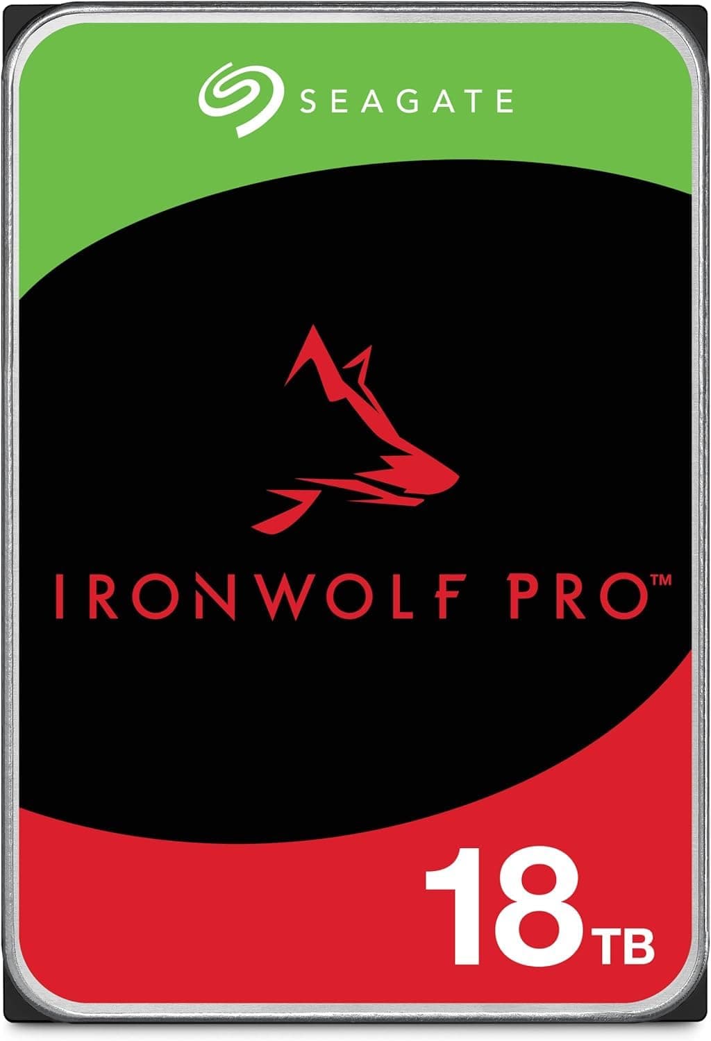 Seagate IronWolf PRO 18TB Interne Festplatte CMR 3.5 Zoll SATA III 256 MB, ST18000NE000 (Generalüberholt) Angebot bei HelloDeals