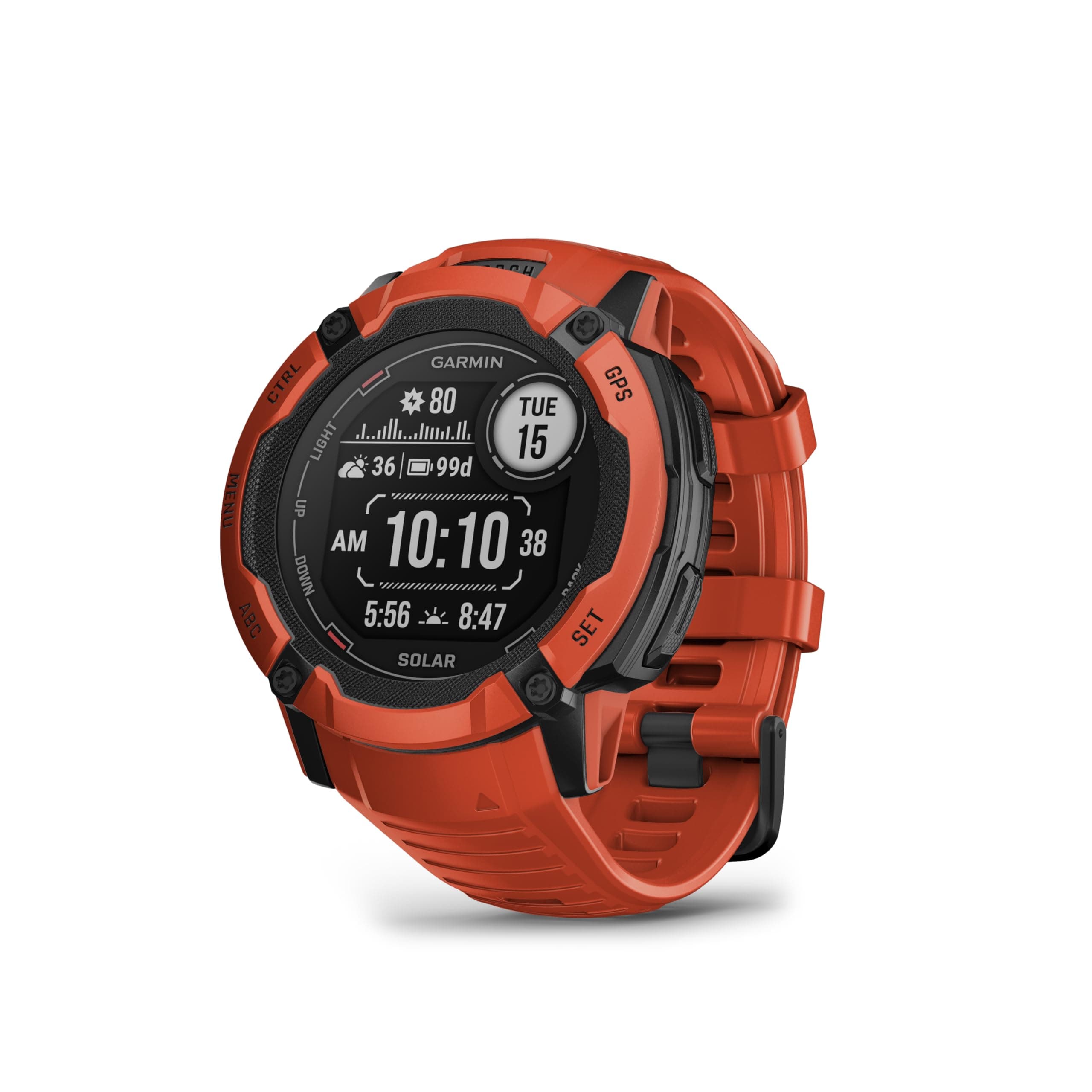 Garmin [renewed] Instinct 2X Solar – GPS-Smartwatch mit unendlicher Akkulaufzeit im Smartwatch-Modus, über 40 Sport-Apps, Smart Notifications, Trainingszustand, Schlafanalyse [Generalüberholt] Angebot bei HelloDeals