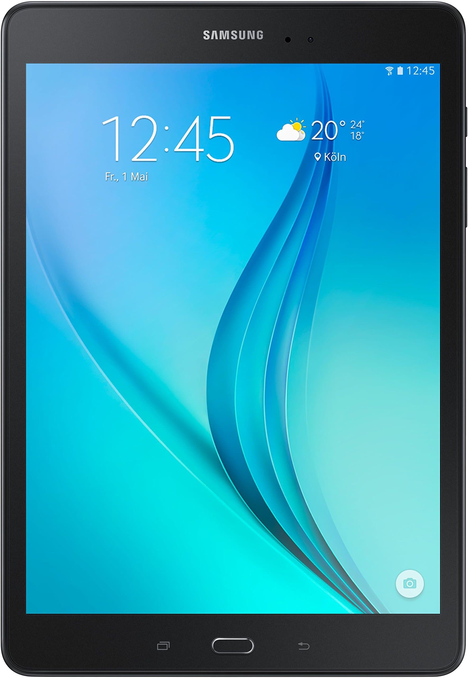 Samsung Galaxy Tab A T550N 24,6 cm (9,7 Zoll) WiFi Tablet-PC (Quad-Core, 1,2 GHz, 16 GB, Android 5.0) schwarz(Zertifiziert und Generalüberholt) Angebot bei HelloDeals