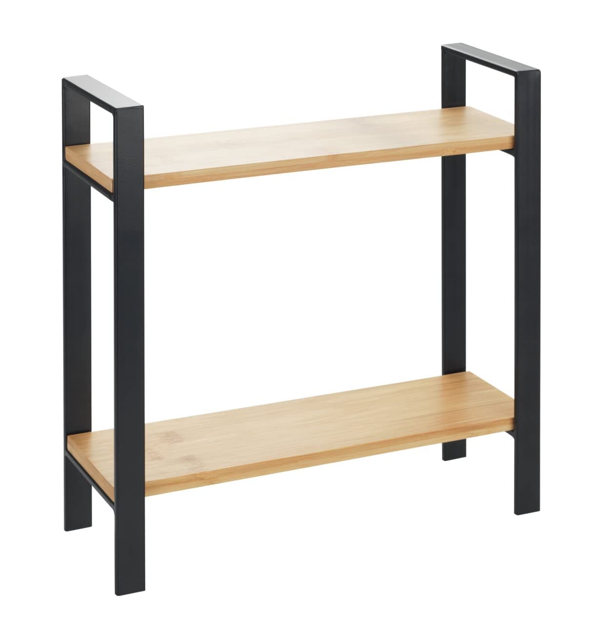 WENKO Lou, Kompaktes Küchenregal: (B x H x T): 32 x 33 x 11 cm, Metall, Schwarz, 53029100 Angebot bei HelloDeals