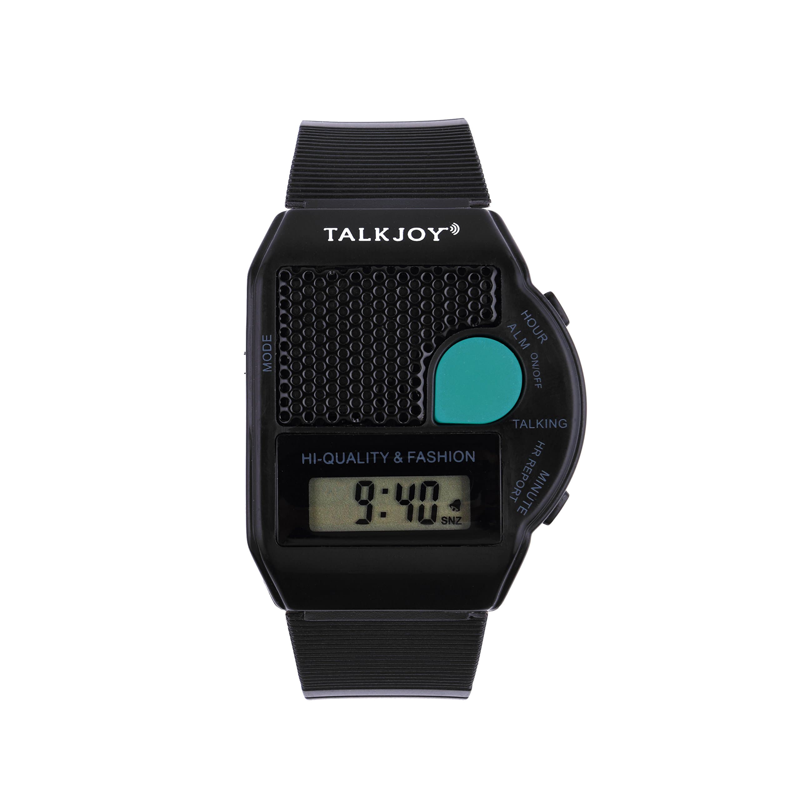 Sprechende Armbanduhr Sprachfunktion Uhrzeit Ansage Zeitansage (schwarz) Wecker Blindenuhr Seniorenuhr Digitale LCD Sprechende Uhr Sehbehinderte Blinden-Hilfsmittel Demenzuhr Sprachgestütztes Menü Angebot bei HelloDeals