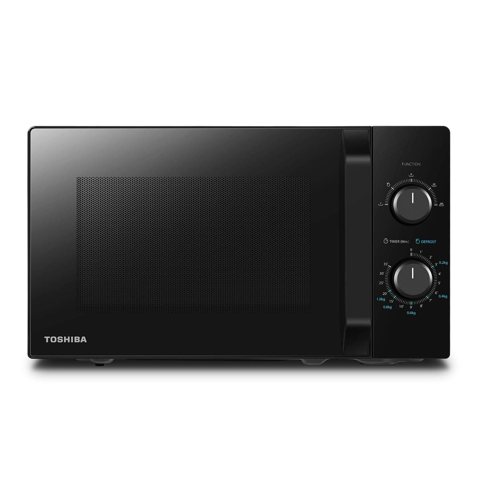 Toshiba MW2-MM20PF(BK) Mikrowelle/Solo-Mikrowelle / 20L / 800W / 5 Leistungsstufen mit praktischer Auftaufunktion/LED-Beleuchtung im Innenraum/Schwarz Schwarz,20L Angebot bei HelloDeals