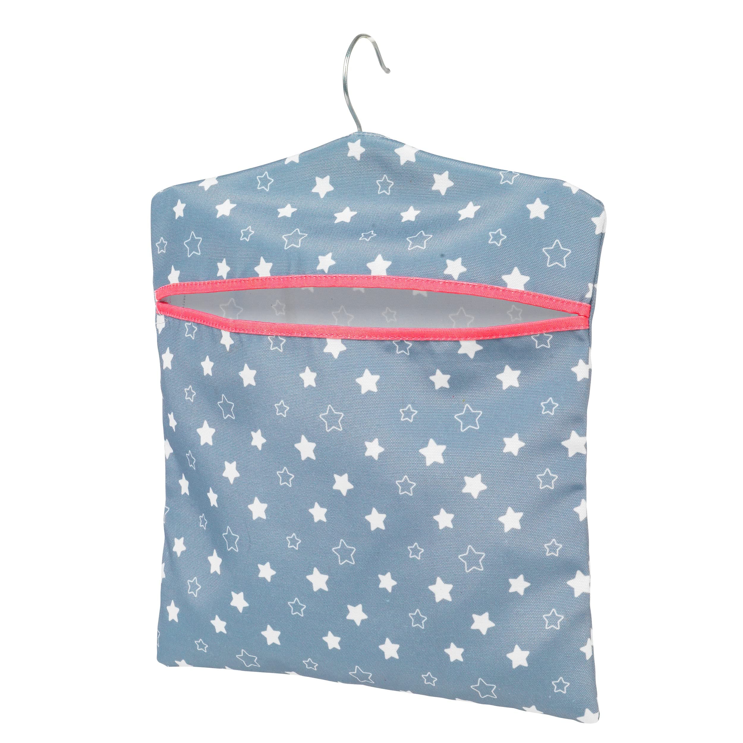 Kleeneze KL081599EU7 wäscheklammerbeutel zum aufhängen, klammerbeutel für wäscheklammern, wäscheklammer sack Für bis zu 50 Wäscheklammern, Twinkle & Shine wäscheklammer beutel, 33 x 30 cm peg bag Twinkle Peg Tasche Angebot bei HelloDeals