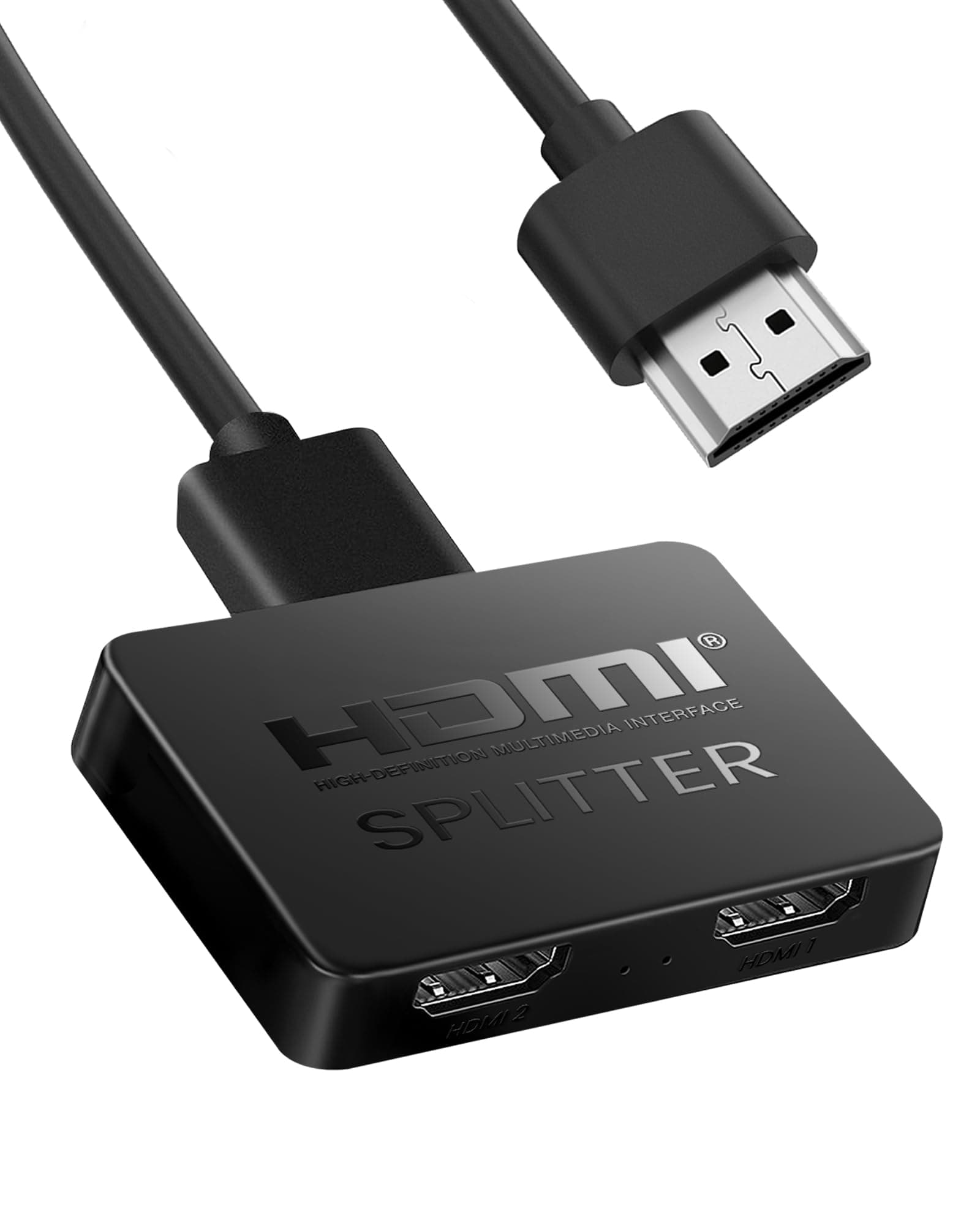 HDMI Splitter 1 in 2 Out, 4K hdmi Splitter 2 Monitore Gleichzeitig (NOT Extended Display), HDMI Verteiler 1 in2 Out mit PS4, HDTV (Hdmi Cable Not Included) HDMI Splitter 1 in 2 Out 4K Angebot bei HelloDeals