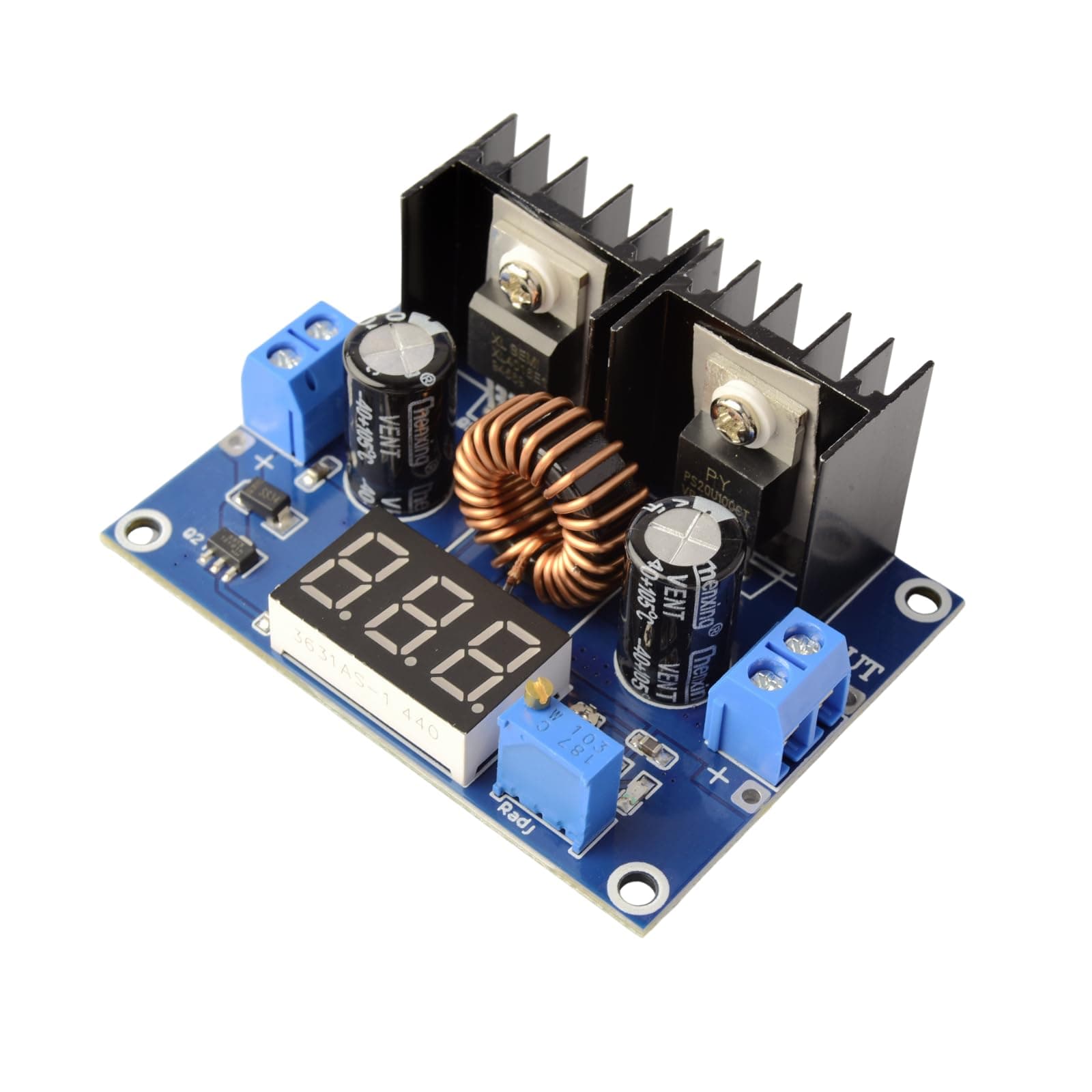DC-DC Step Down Converter 4-40V 8A Buck Wandler mit Einstellbar Spannungsanzeige XH-M404 Power Netzteil Modul Angebot bei HelloDeals