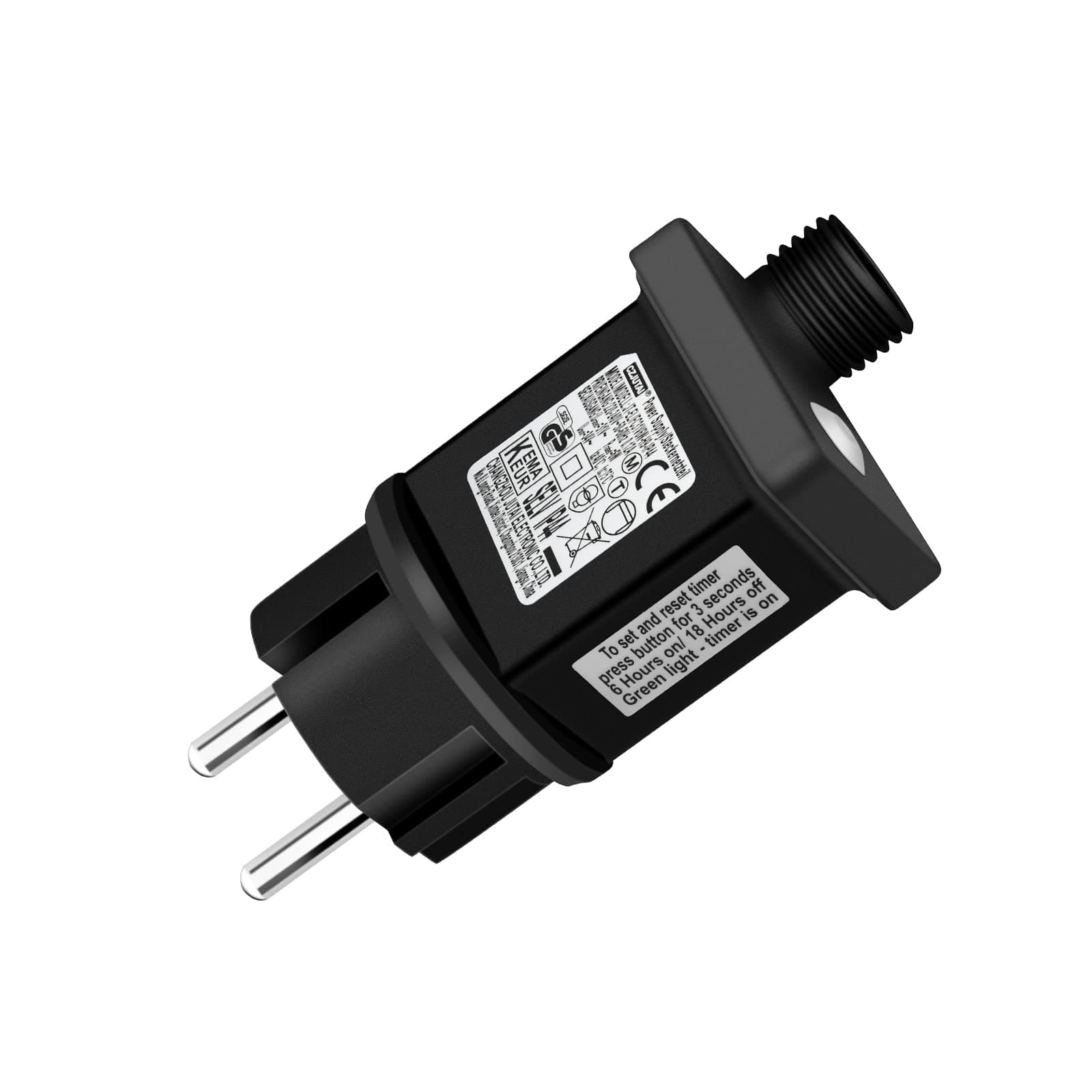31V LED Netzteil, 6W LED Transformator Treiber mit Timer & Speicherfunktion, 8 Modi, IP44 Weihnachtslichter Adapter für Weihnachtslicht, Eiszapfenlichter, Lichterkette Angebot bei HelloDeals