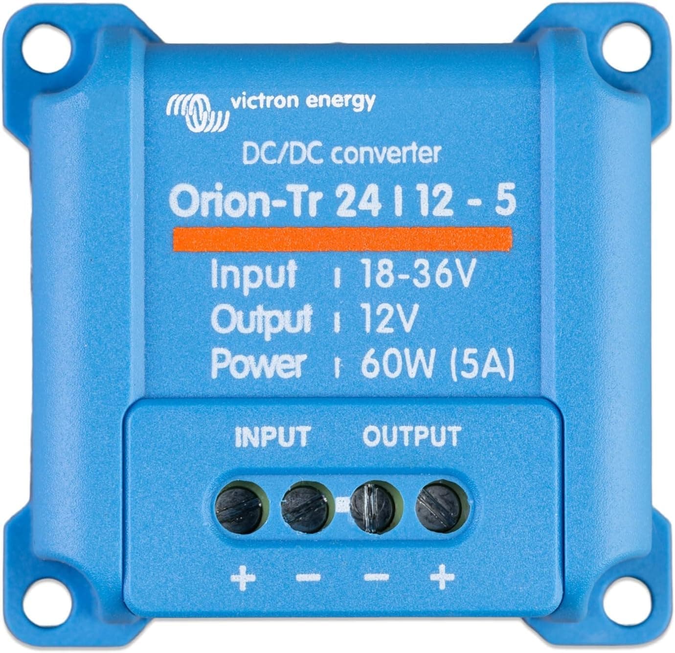 Victron Energy Orion-Tr Spannungswandler - 24/12-Volt 5 Ampere 60-Watt - IP43 Geschützt - DC-DC Konverter für Doppelbatteriesysteme - Nicht Isoliert 24/12V 5A Angebot bei HelloDeals
