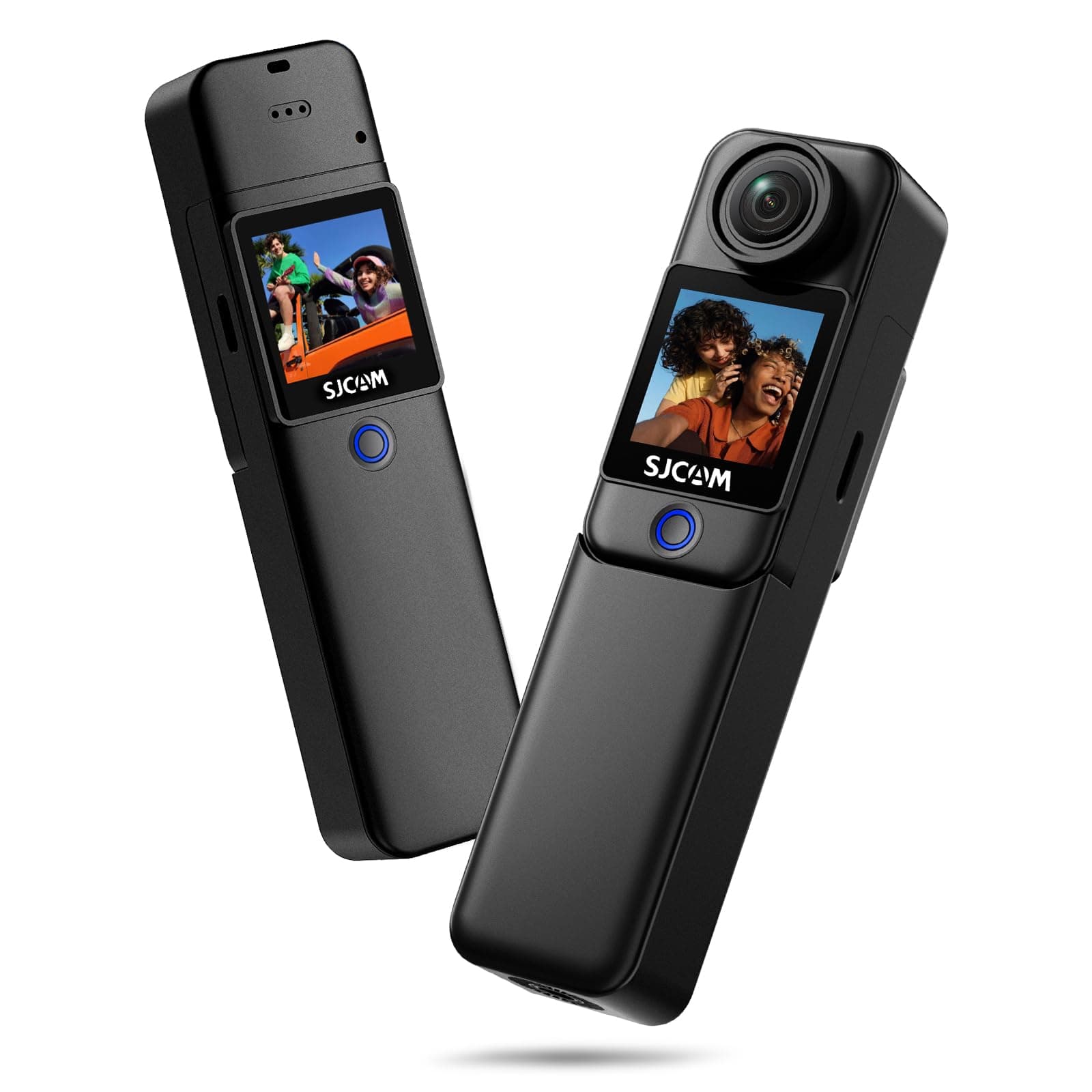 SJCAM C300 Pocket Vlog Kamera Action Cam 4K,7-Stunden Akkulaufzeit, 6-Achsen-Stabilisierung,Dual-Touchscreen-Körperkamera, 30 Meter wasserdicht, für Vlogging Camera YouTube-Live-Streaming Black C300 Angebot bei HelloDeals
