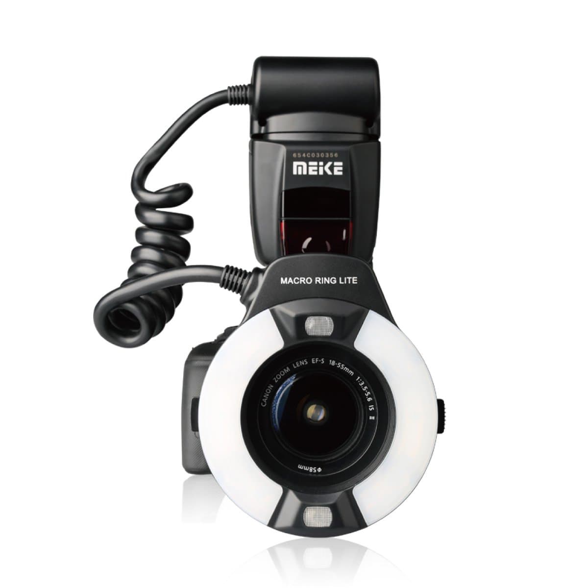 Meike MK-14EXT-C E-TTL Makro LED Ringblitz mit LED AF Assist Lampe für Canon EOS DSLR Kamera Angebot bei HelloDeals