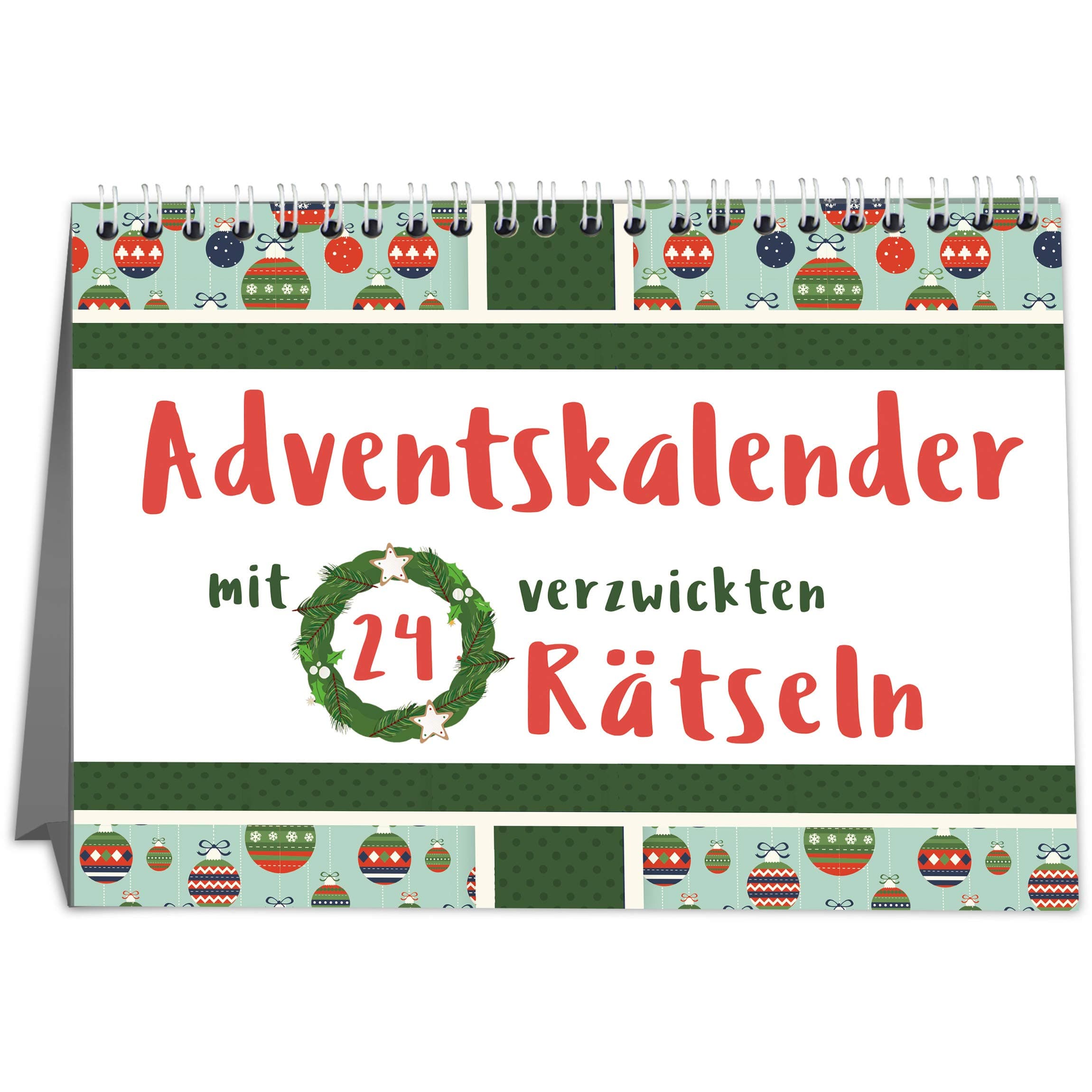 Rätsel Adventskalender Erwachsene mit 24 kniffligen Rätseln - 2025 für Singles, Paare und Familien - Perfekt zum Verschenken - Sophies Kartenwelt Angebot bei HelloDeals