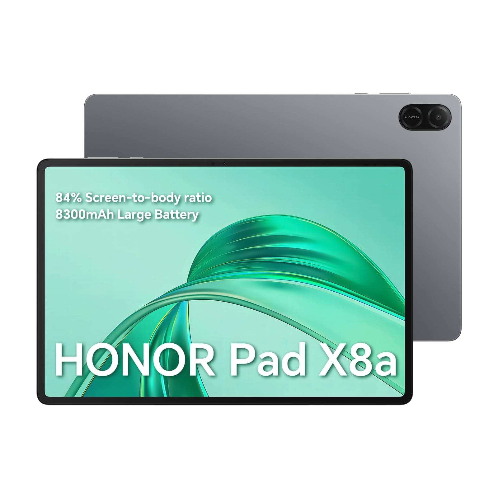 HONOR Pad X8a – Tablet, WLAN, 11 Zoll, 4 GB + 128 GB, Display 90 Hz FullView, Akku 8300 mAh, 4 Lautsprecher, Metall Body, Android 14, Space Grey 4Go+128Go Angebot bei HelloDeals