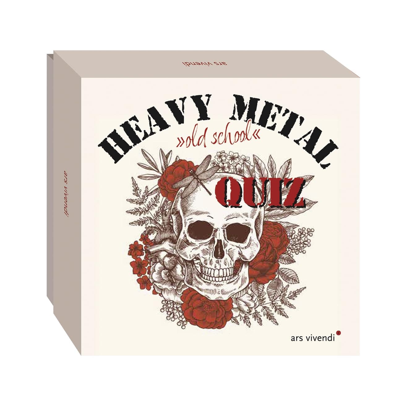 ARS VIVENDI Heavy Metal-Quiz – 66 Quizkarten über Bands, Songs & Metal-Geschichte | Musik-Quizspiel mit Anleitung | Geschenk für Metalheads & Rockfans Angebot bei HelloDeals