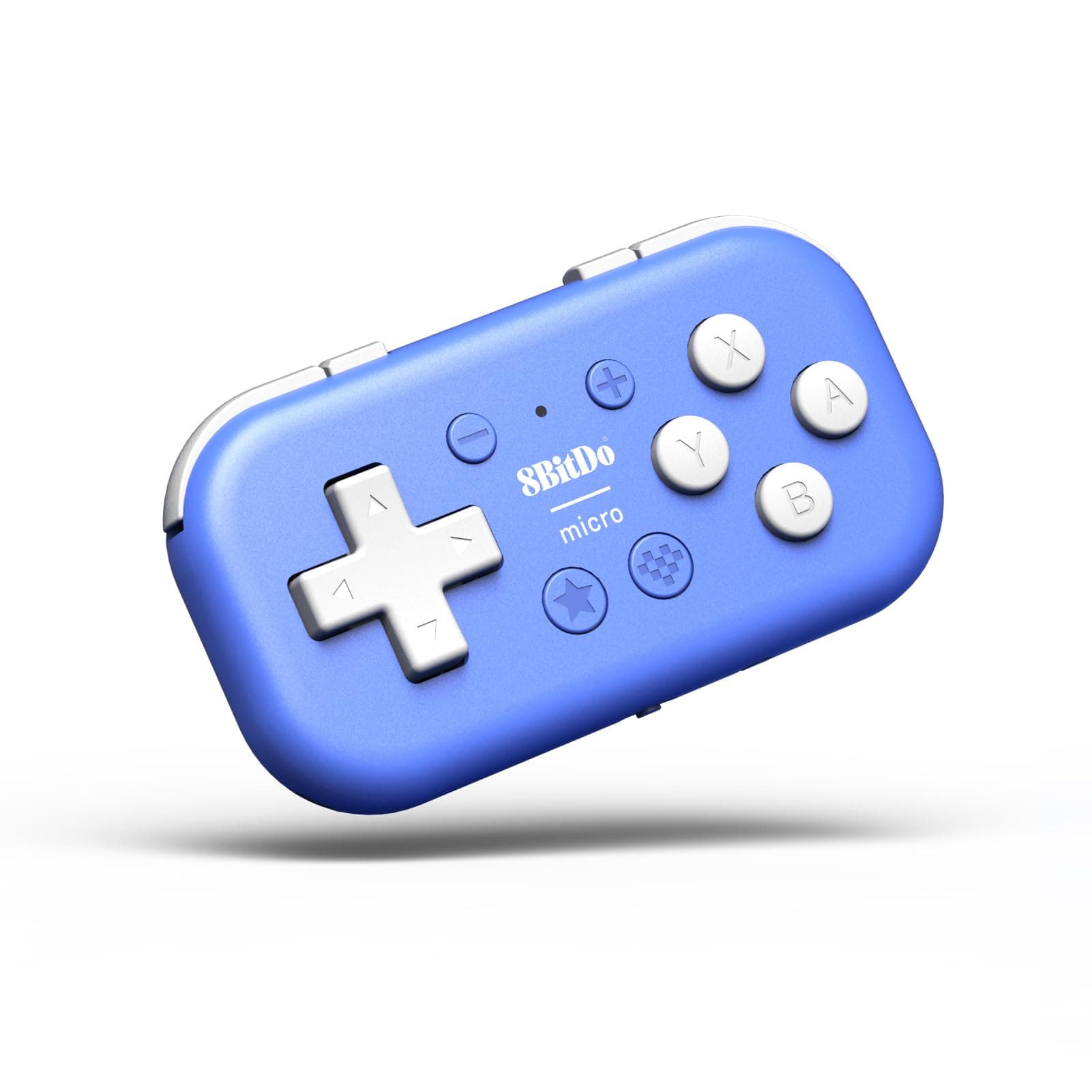 8Bitdo Micro Bluetooth Gamepad Pocket-sized Mini Controller for Switch, Android, and Raspberry Pi, Support Keyboard Mode (Blue) Angebot bei HelloDeals