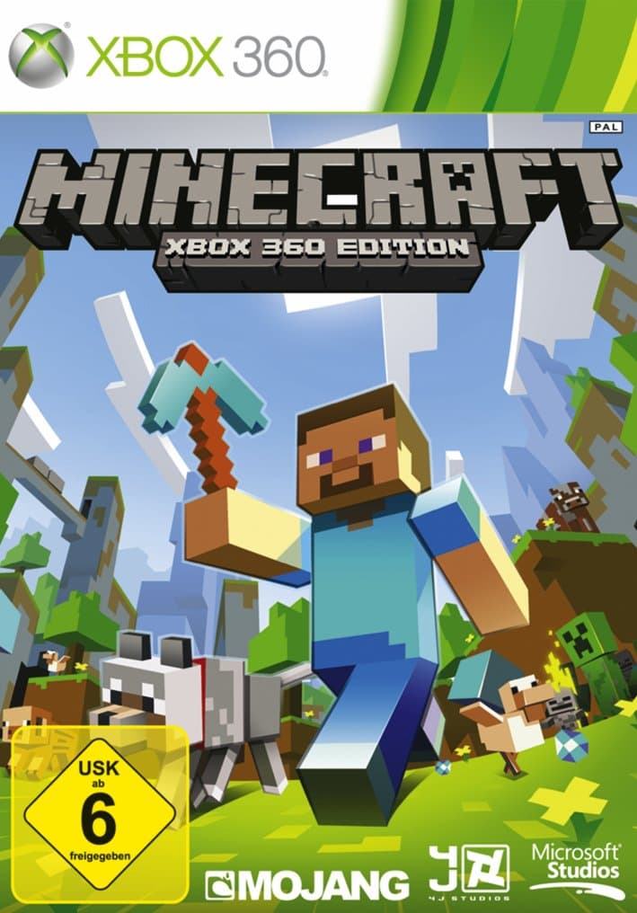 Minecraft Xbox 360 Standard Edition Angebot bei HelloDeals