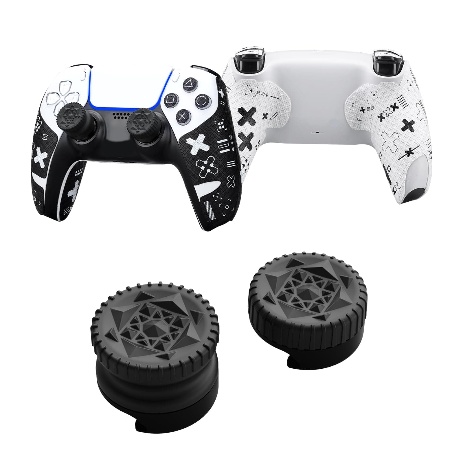 Controller Performance Grips kompatibel mit dem PlayStation 5 DualSense Controller, PS5 Anti-Rutsch-Aufkleber, schweißabsorbierende Abdeckung. Angebot bei HelloDeals