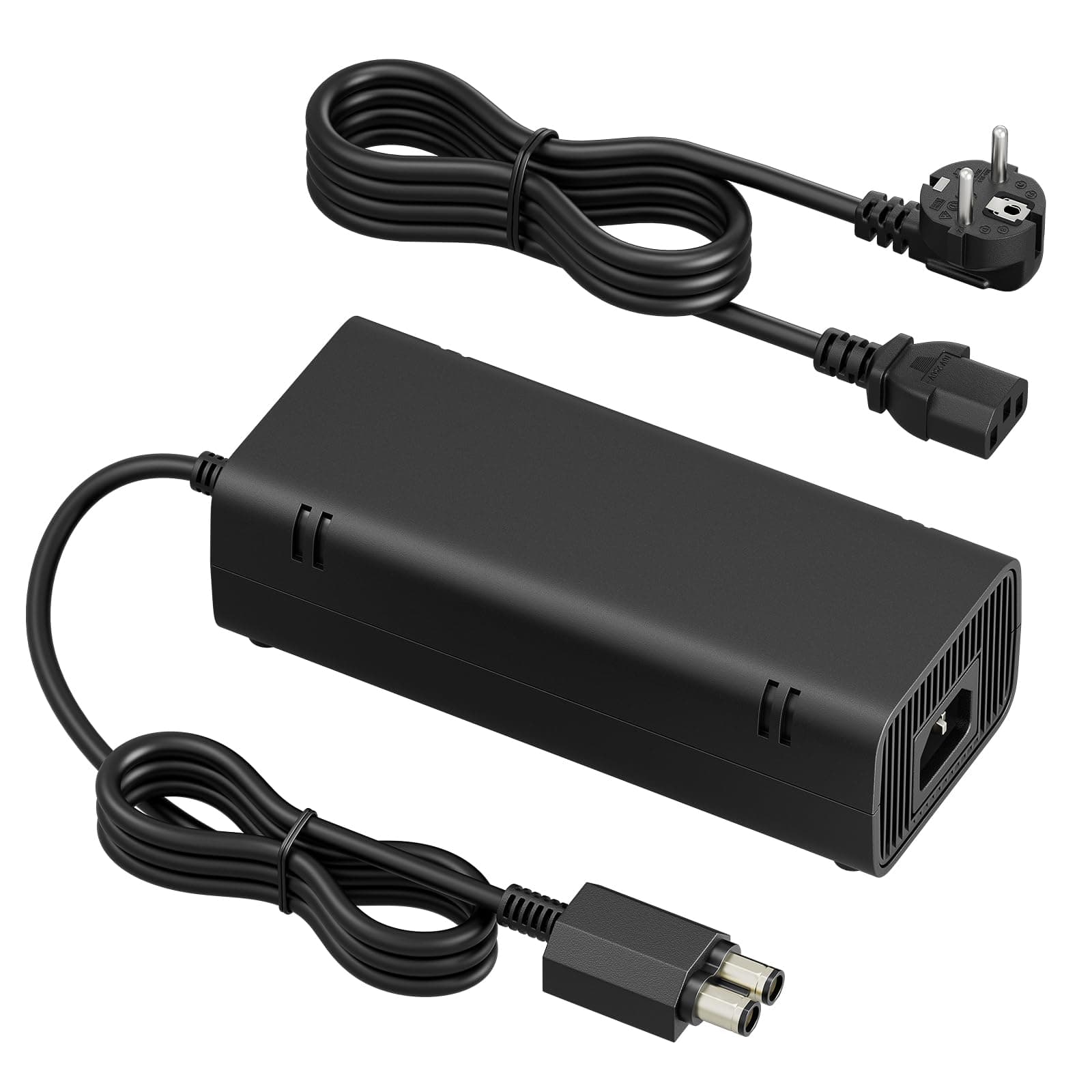 135W Netzteilkabel Kabel für Xbox 360 Slim, Universal Netzteil Netzteilkabel Kabel für Xbox 360 Slim, LED-Anzeigeleuchte AC 100V - 240V (EU) Angebot bei HelloDeals
