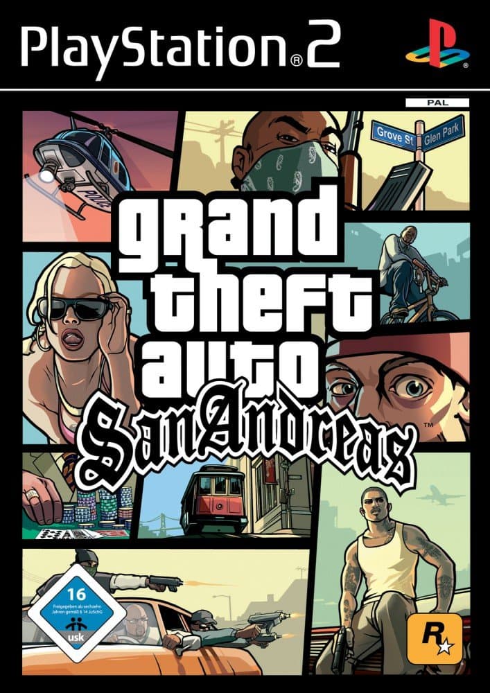 Grand Theft Auto: San Andreas - [Playstation 2] PlayStation2 Standard Angebot bei HelloDeals