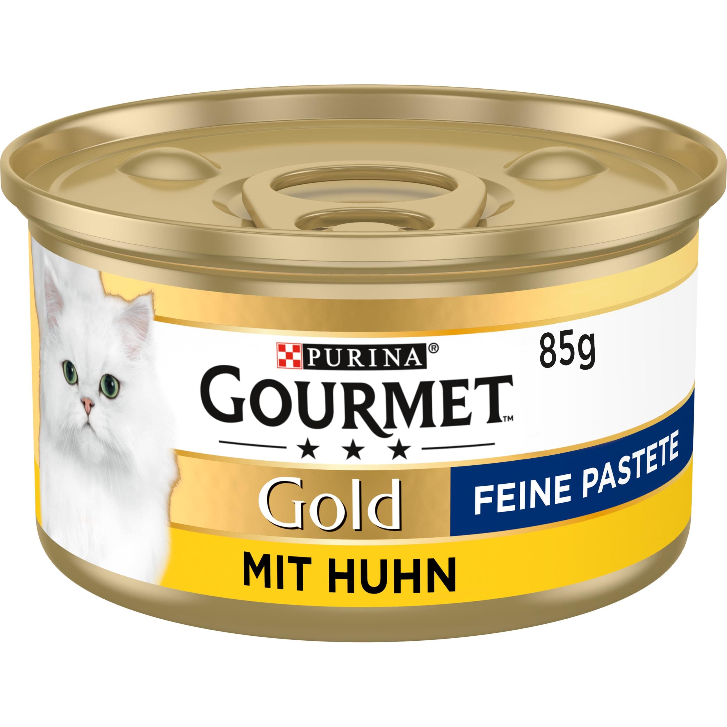 Gourmet Gold Feine Pastete Katzenfutter nass, mit Huhn, 12er Pack (12 x 85g) Huhn 1 stück (12er Pack) Angebot bei HelloDeals