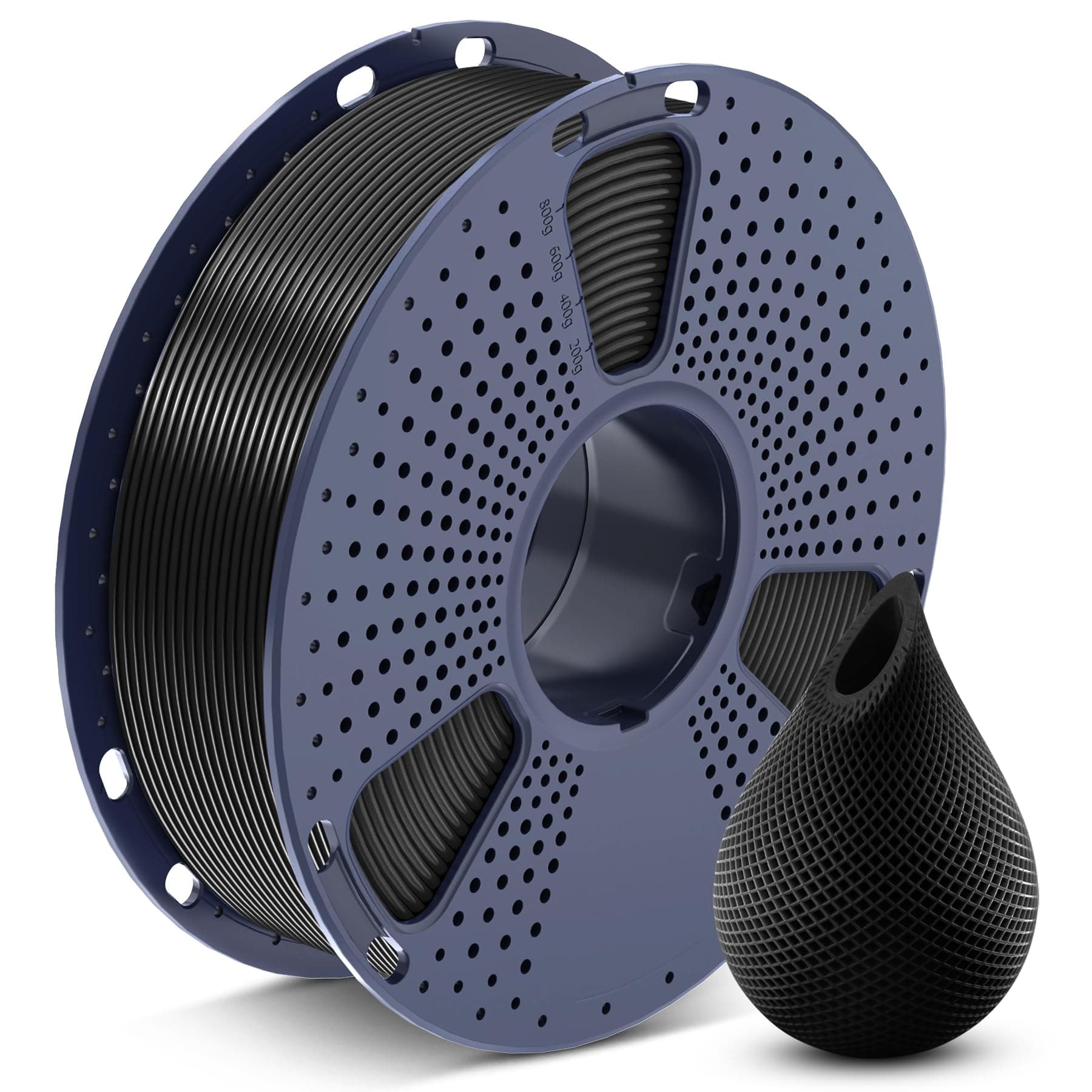 SUNLU PETG Filament 1,75 mm, weniger Stretching gute Schicht Haftung hohe Zähigkeit 3D-Drucker Filament 1,75 ± 0,02 mm, 1kg Spule (2,2 lbs), PETG Schwarz 1000g Schwarz 1KG Angebot bei HelloDeals