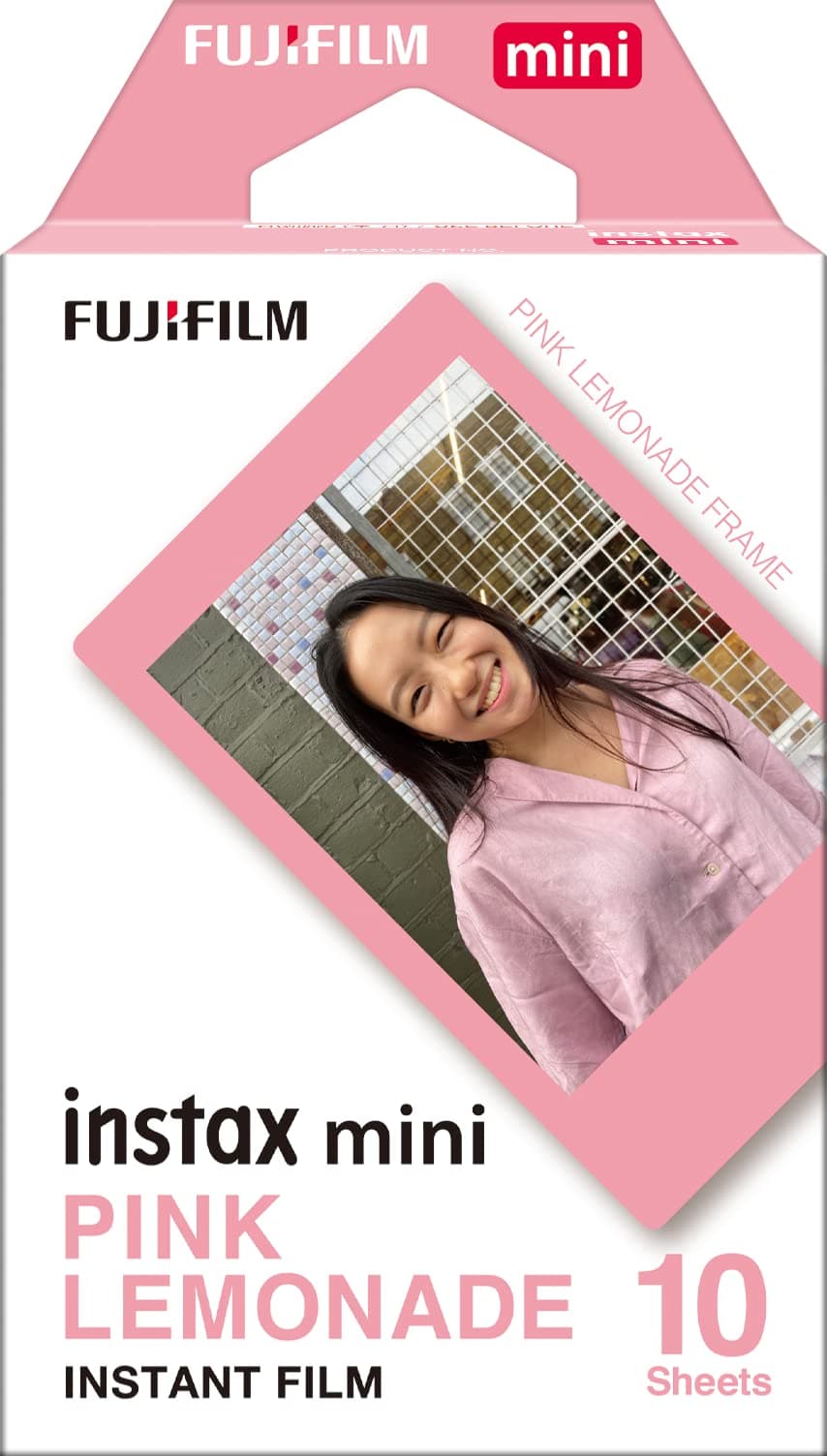 instax mini Film, Pink Lemonade (1x10 Aufnahmen), 1er Pack 10 shot Pink, Lemonade Angebot bei HelloDeals