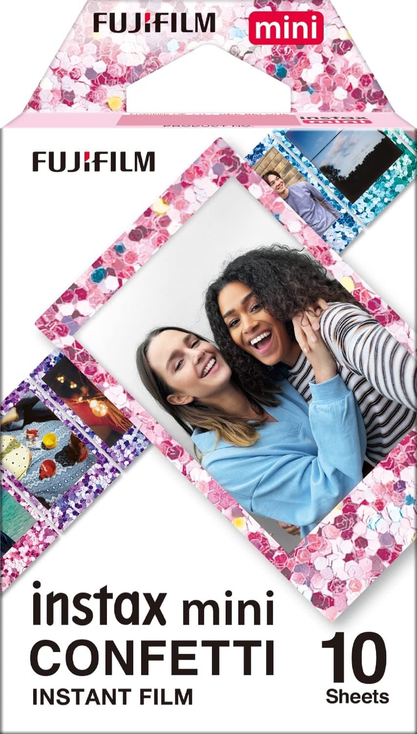 INSTAX Mini Film Confetti, Einzelpackung 10 shot, Confetti Angebot bei HelloDeals