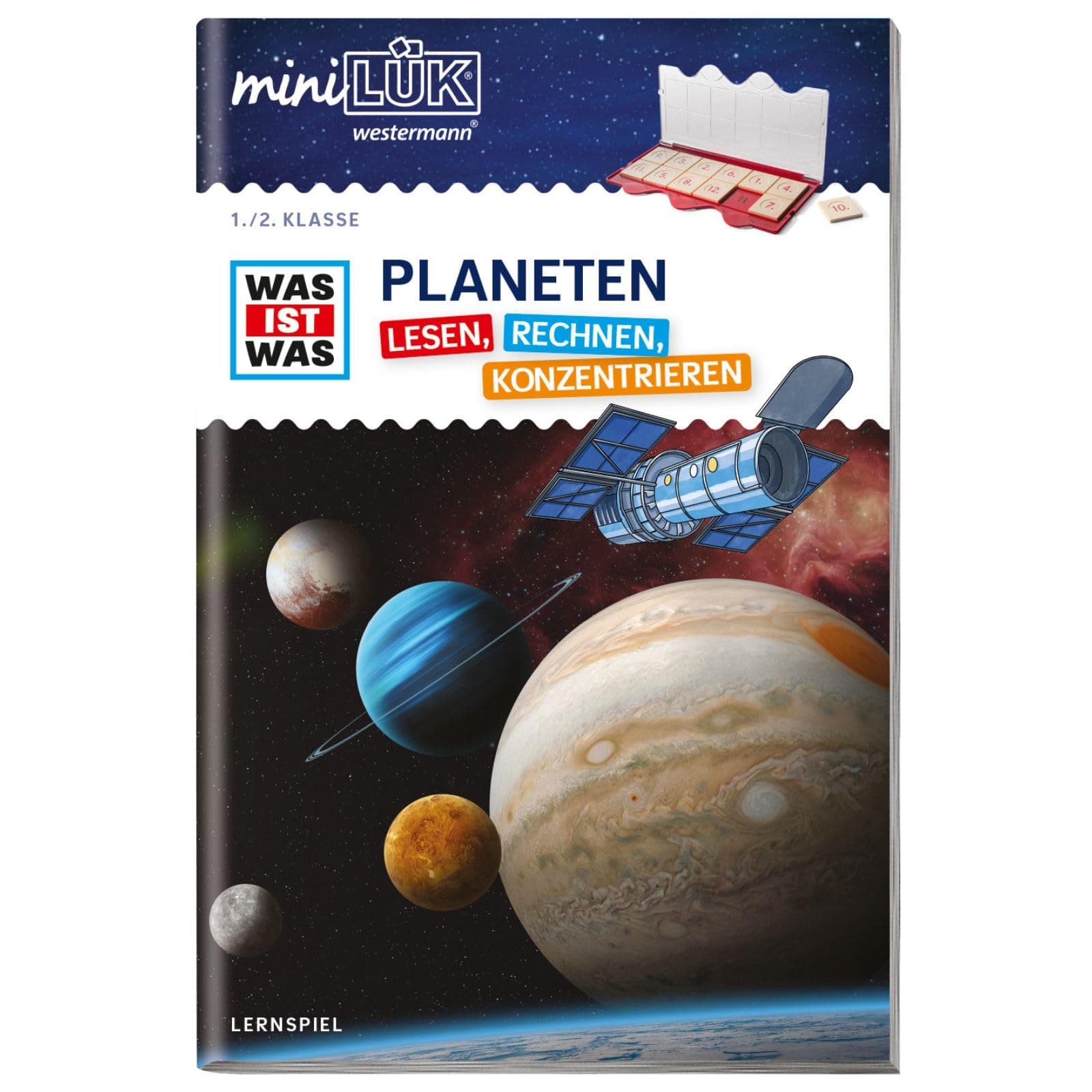 miniLÜK: WAS IST WAS Planeten Lesen, Rechnen, Konzentrieren 1./2. Klasse (miniLÜK WAS IST WAS Grundschule) Angebot bei HelloDeals