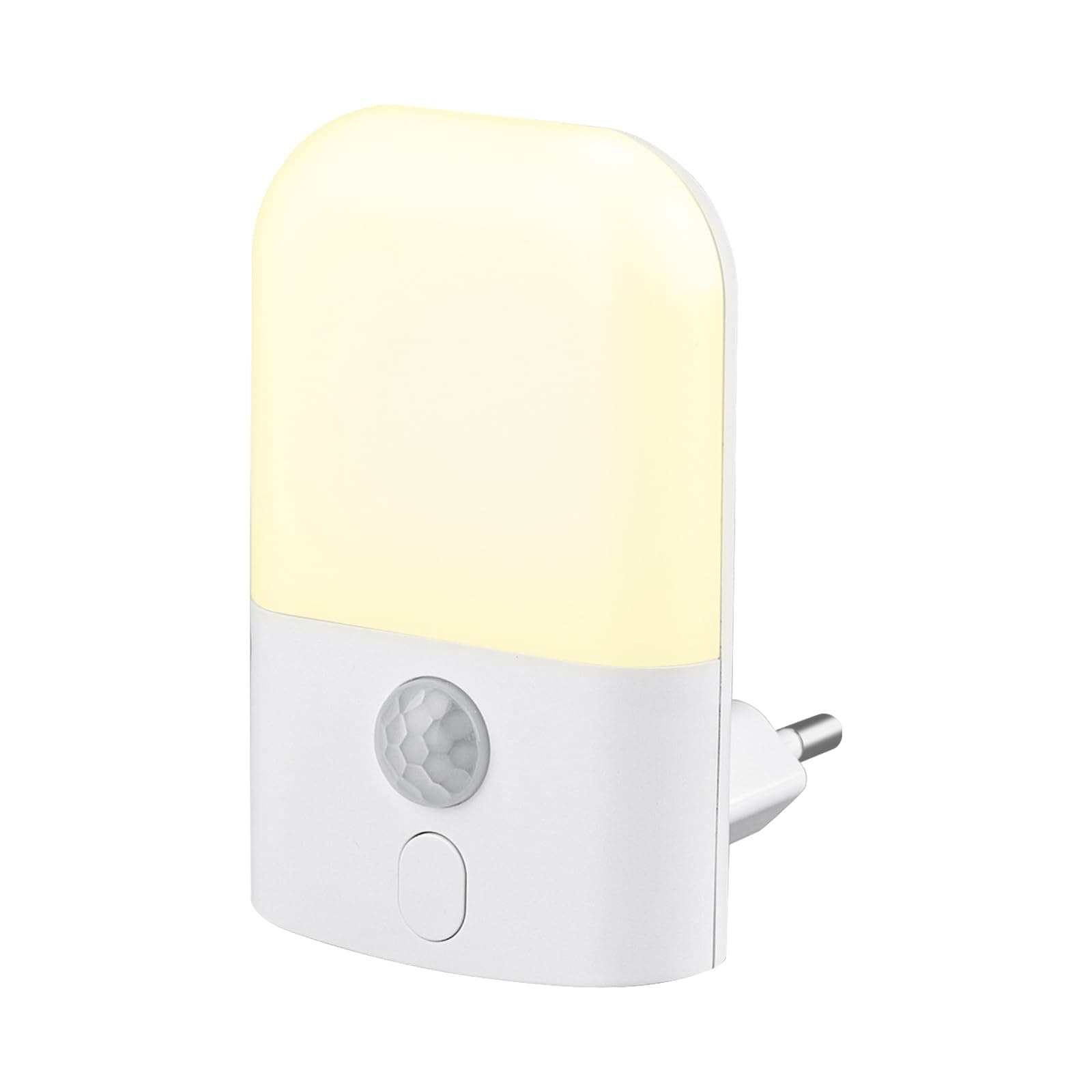 GRIFEMA Nachtlicht Steckdose mit Bewegungsmelder, Nachtlicht Kinder 5 Einstellbare Helligkeit, Steckdosenlampe Baby für Kinderzimmer, Treppen, Gang, Schlafzimmer, Küche, WarmWeiß Angebot bei HelloDeals